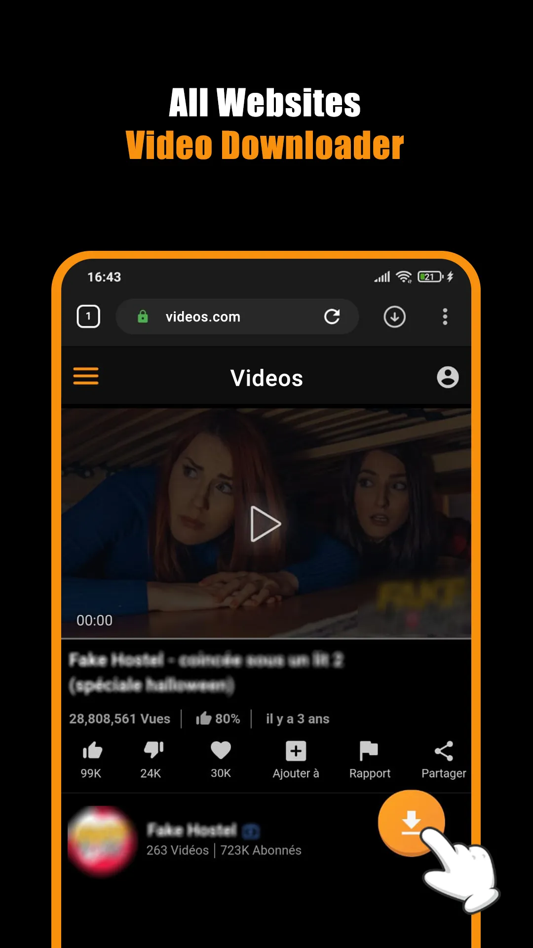 Hub Video Downloader | Indus Appstore | Screenshot