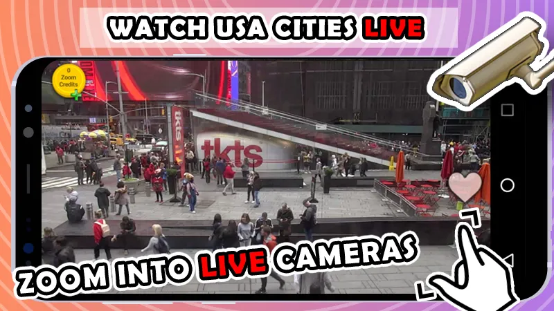 USA Webcams Online: LIVE CCTV  | Indus Appstore | Screenshot