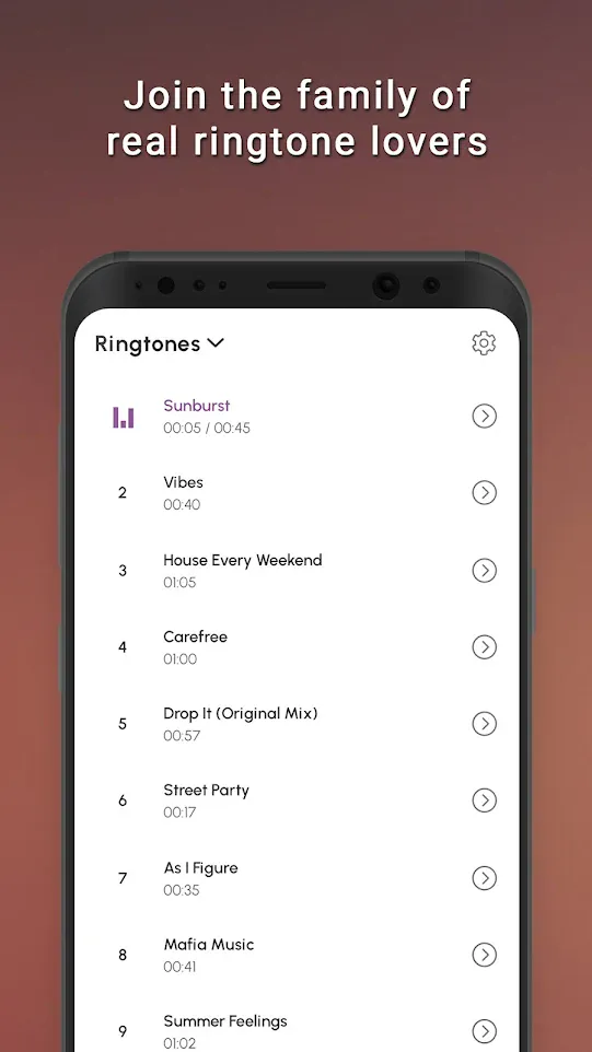 Awesome Ringtones | Indus Appstore | Screenshot