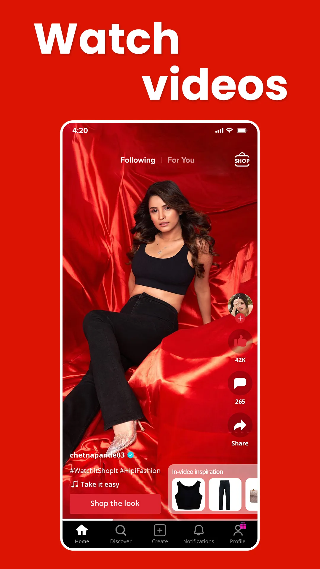 Hipi - Short Videos | Rewards | Indus Appstore | Screenshot