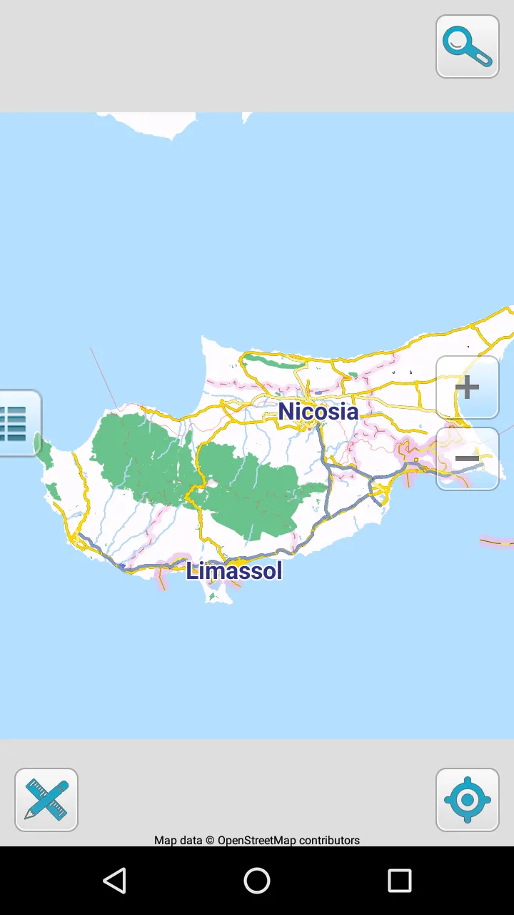 Map of Cyprus offline | Indus Appstore | Screenshot