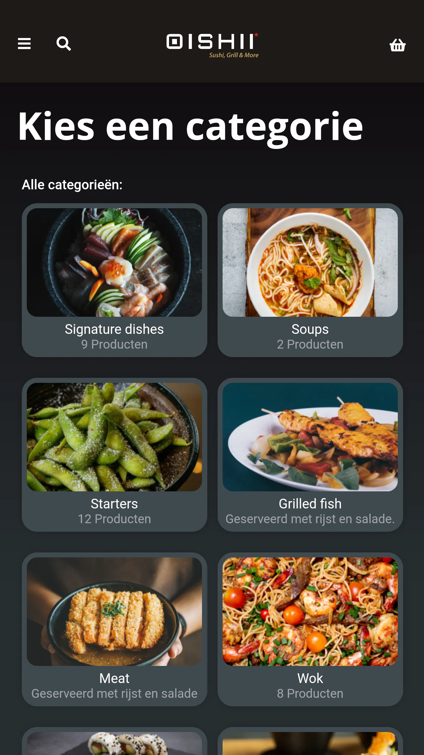 Oishii - Sushi, Grill & More | Indus Appstore | Screenshot