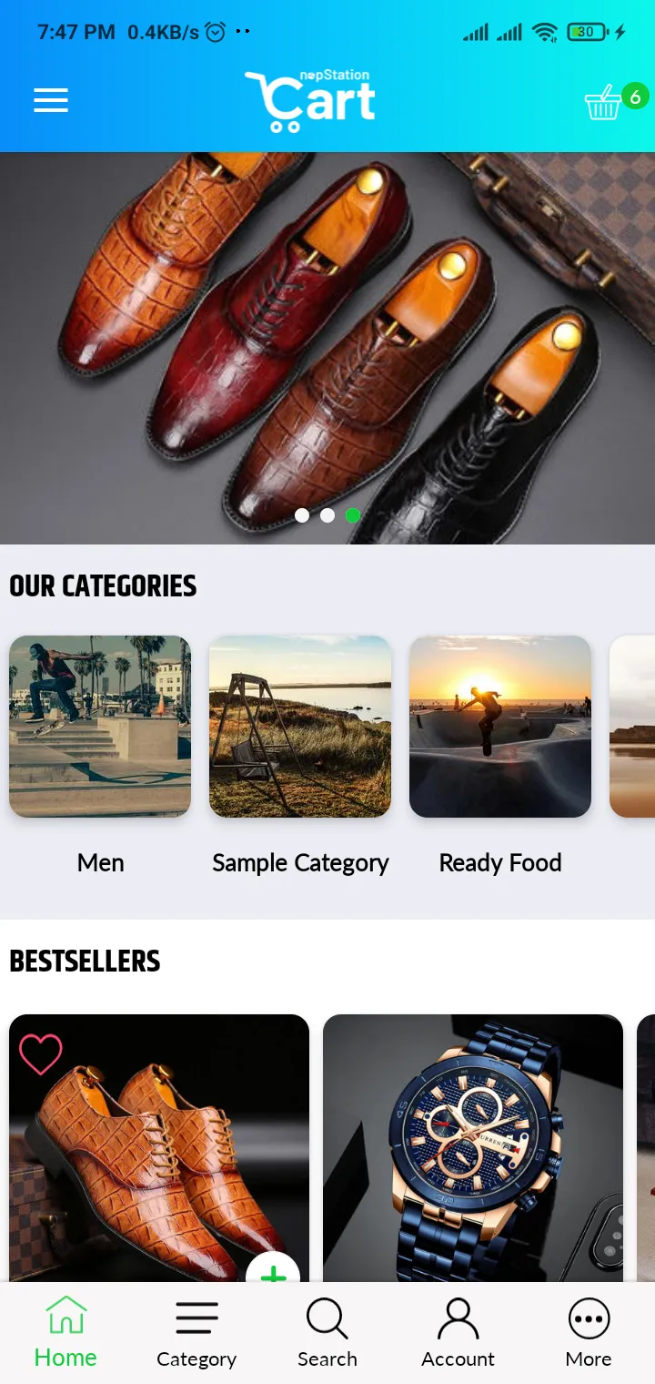 Native app for NopCommerce | Indus Appstore | Screenshot