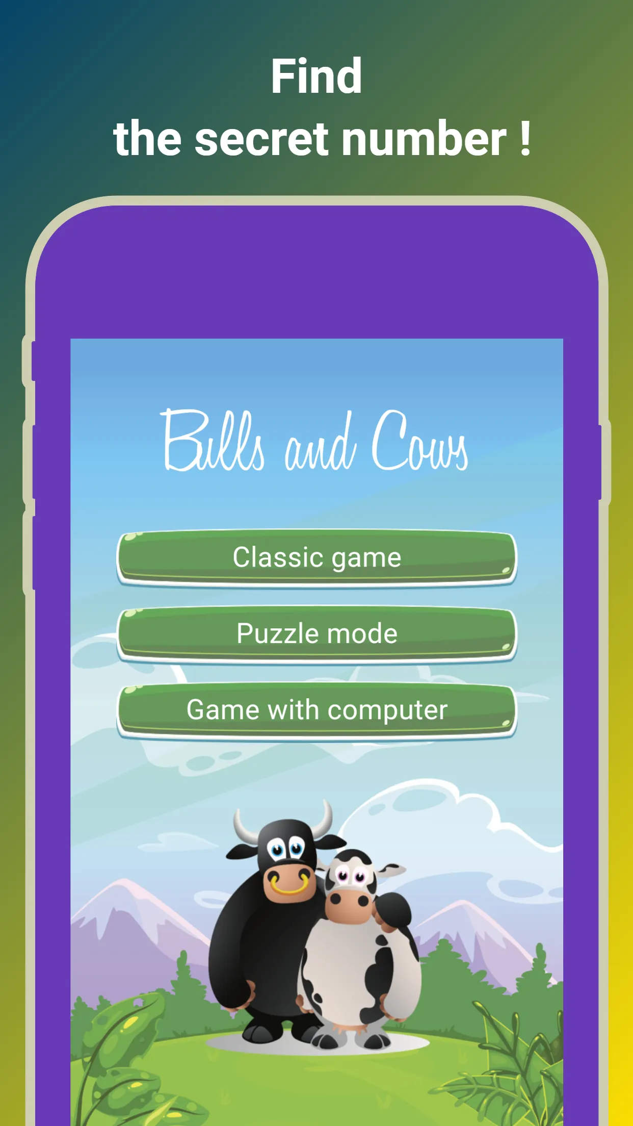 Bulls and cows - Mastermind | Indus Appstore | Screenshot