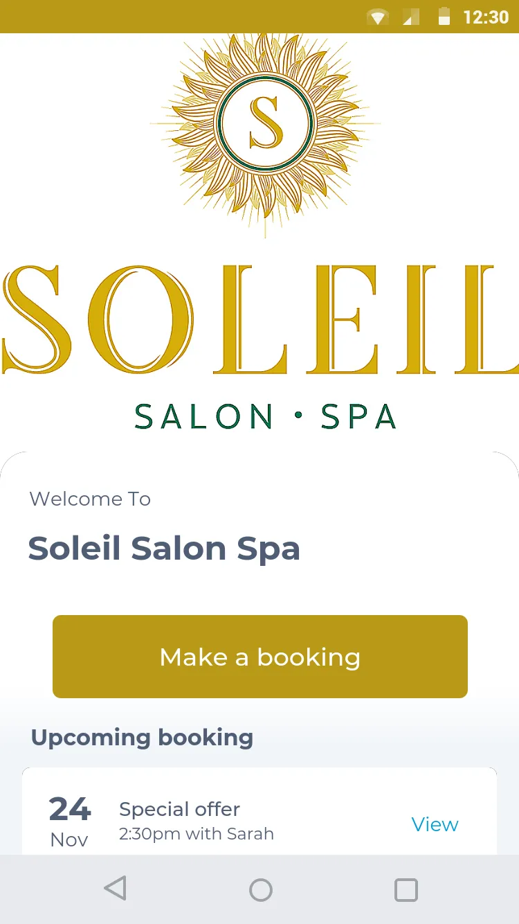 Soleil Salon Spa | Indus Appstore | Screenshot