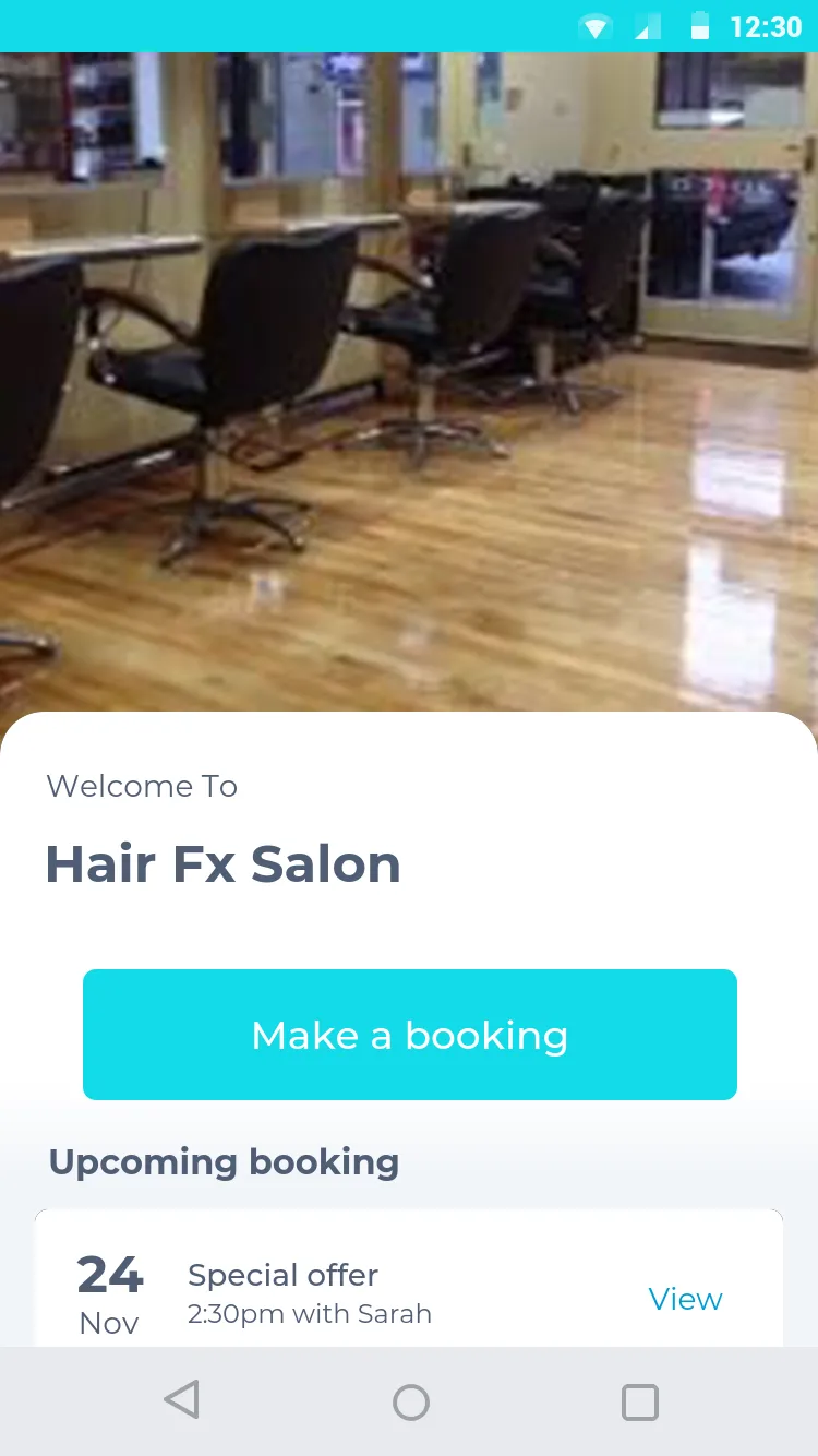 Hair Fx Salon | Indus Appstore | Screenshot