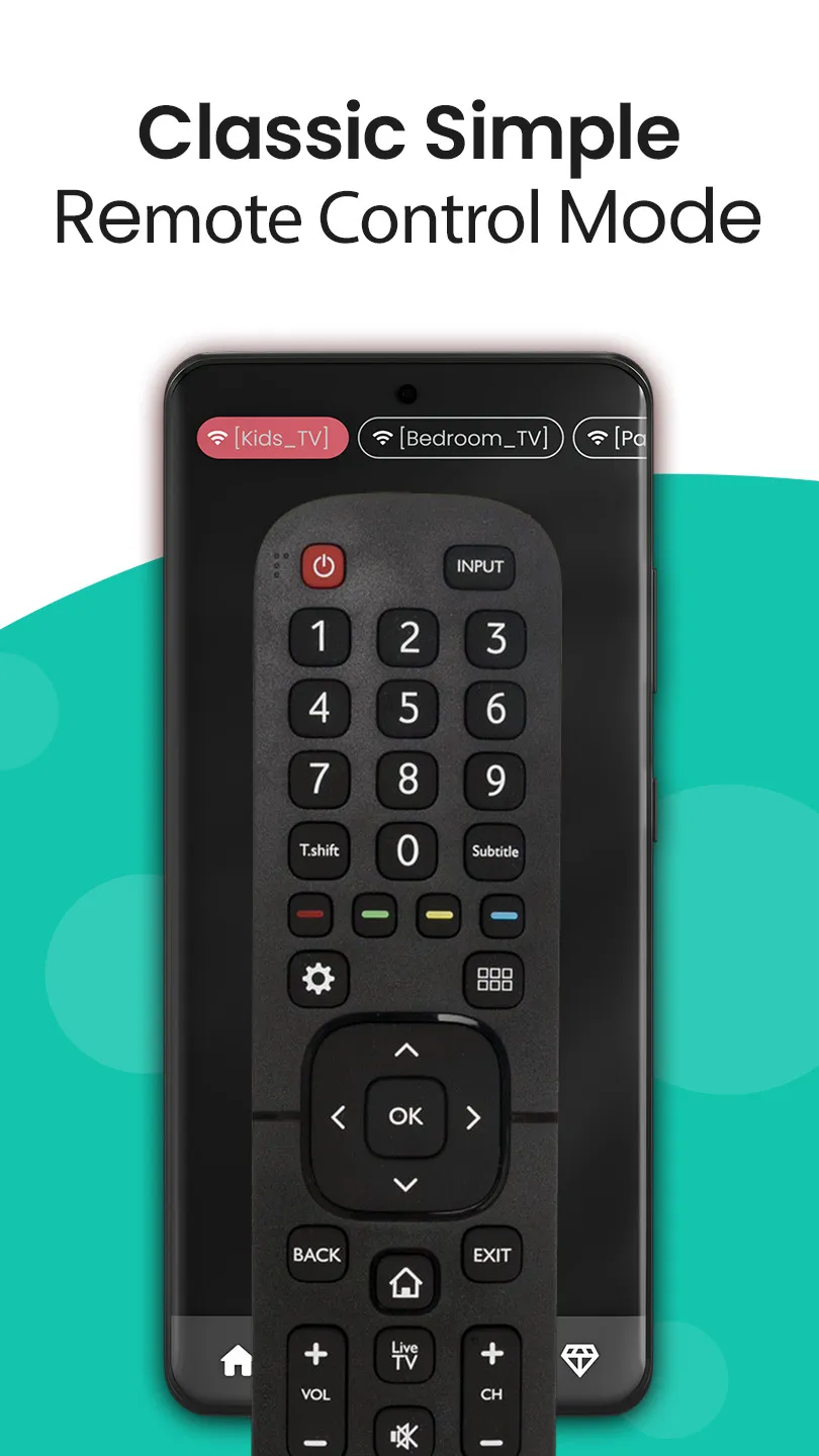 Remote for Hisense Smart TV | Indus Appstore | Screenshot