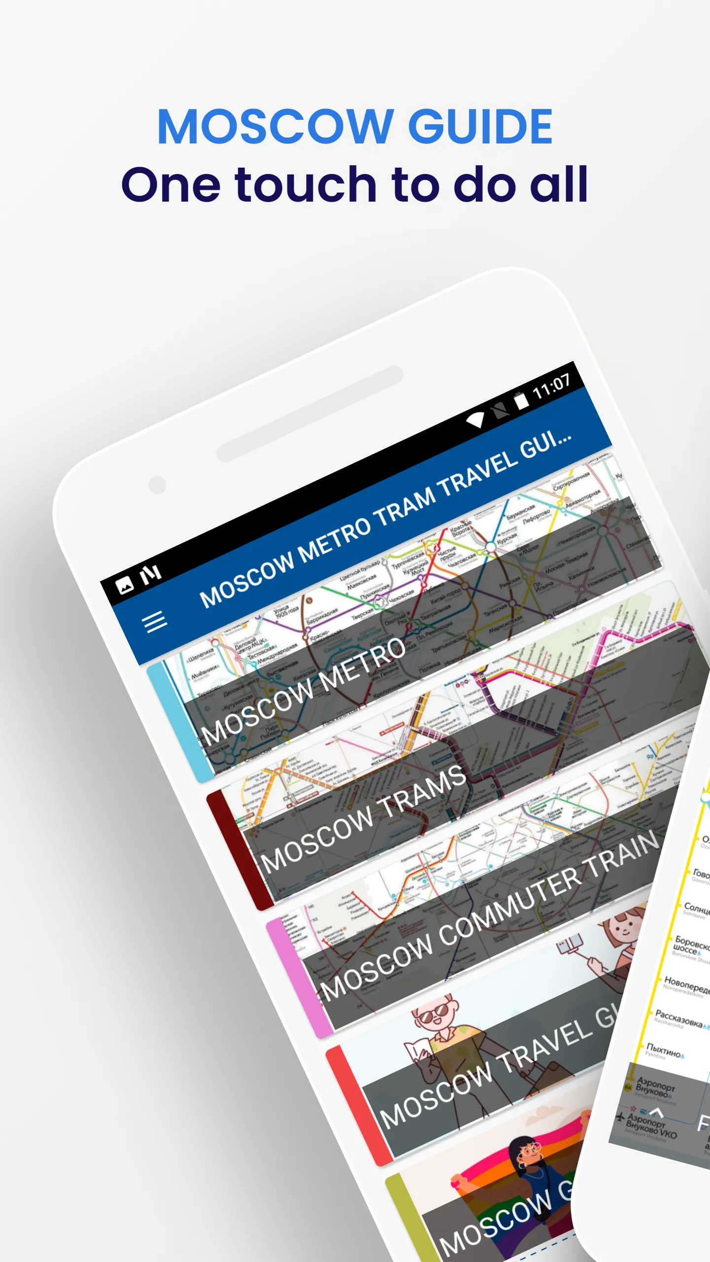 Moscow Metro Tram Travel Guide | Indus Appstore | Screenshot