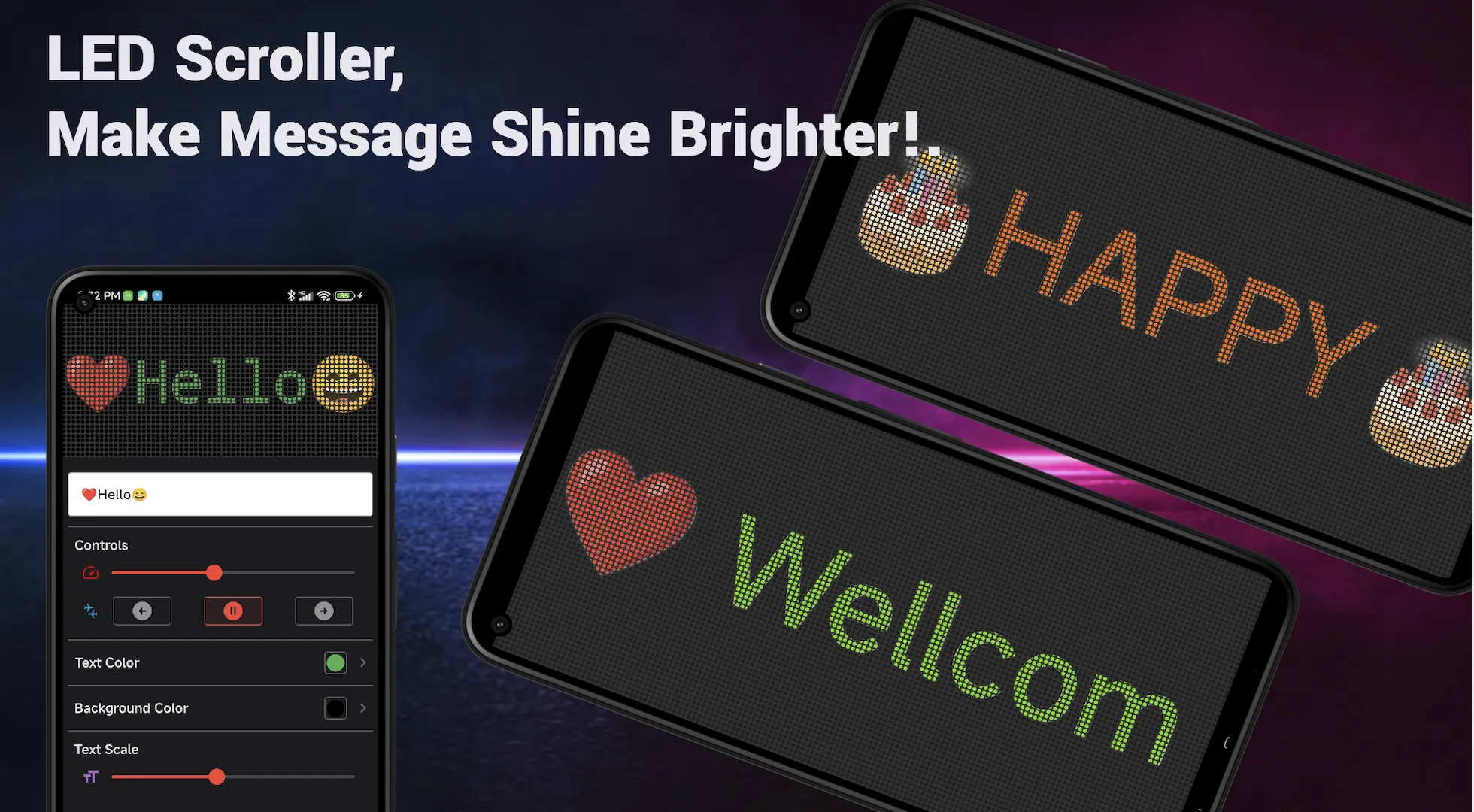 LED Banner - Scrolling Text | Indus Appstore | Screenshot