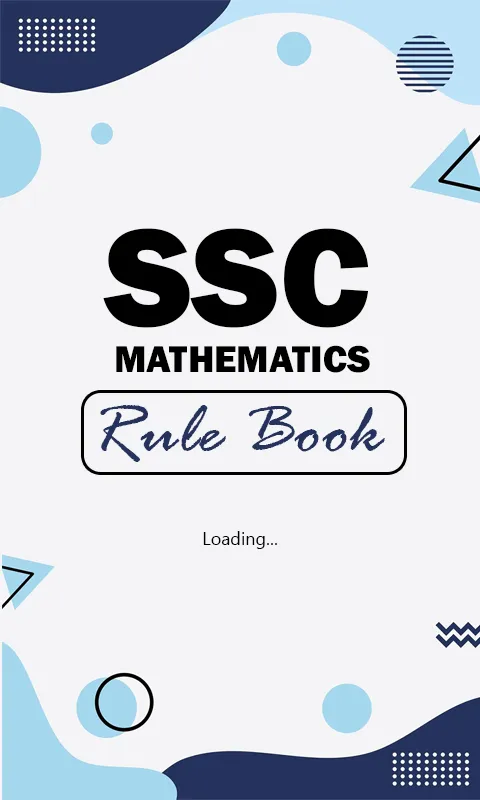 SSC Mathematics Rule Book | Indus Appstore | Screenshot