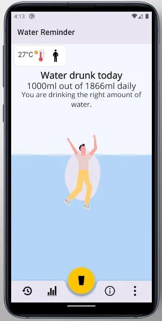 Water Reminder | Indus Appstore | Screenshot