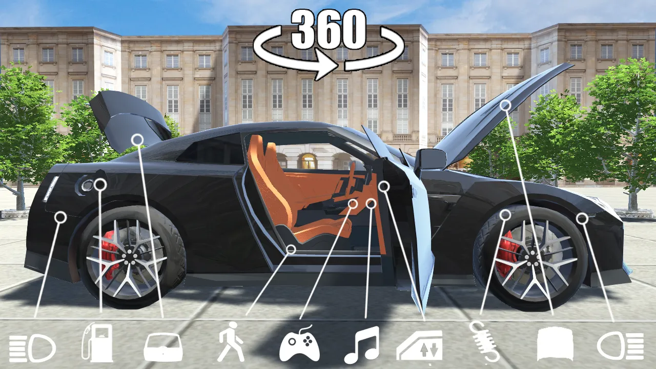 Gt-r Car Simulator | Indus Appstore | Screenshot