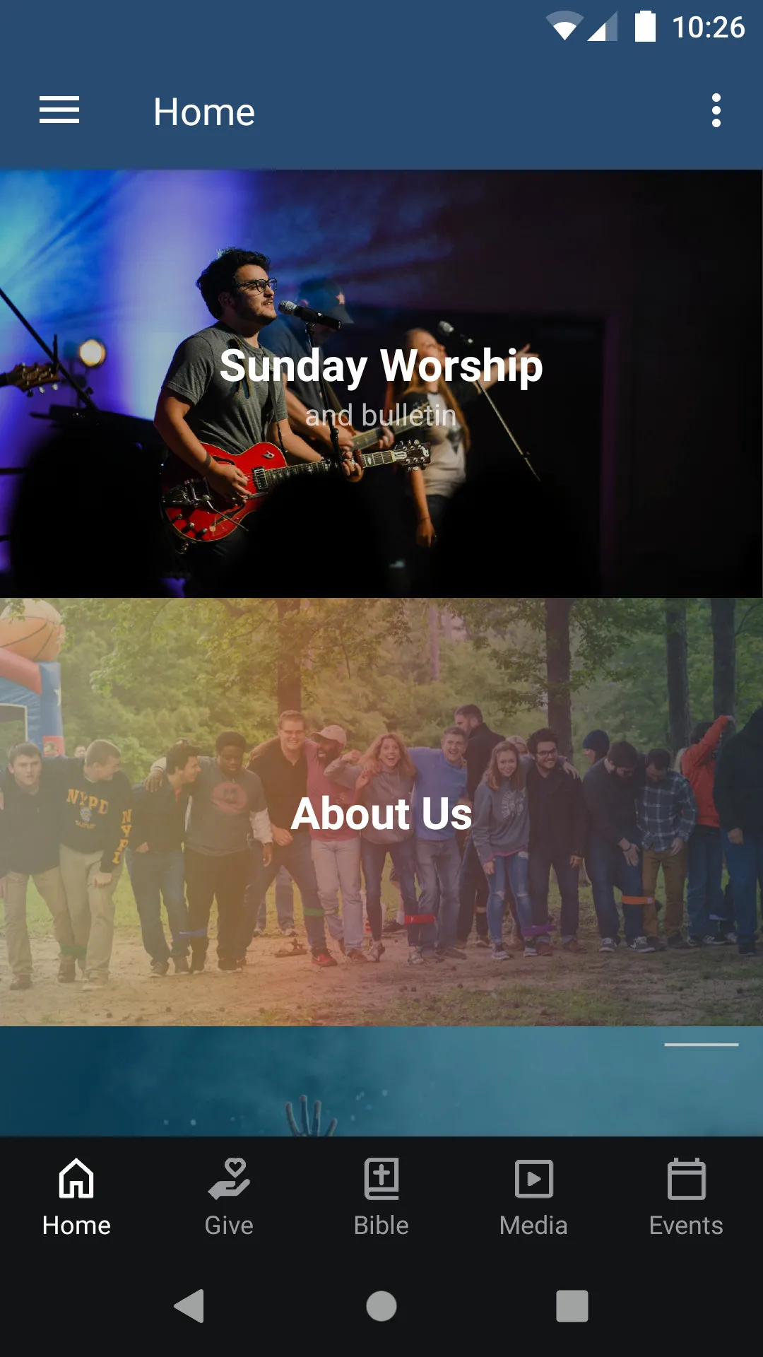 University Heights Church | Indus Appstore | Screenshot