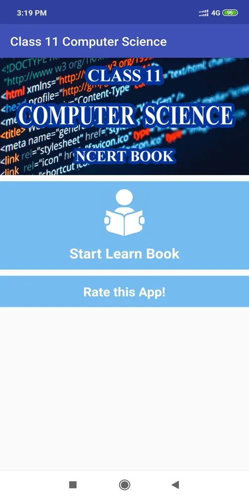 Class 11 Computer Science NCER | Indus Appstore | Screenshot