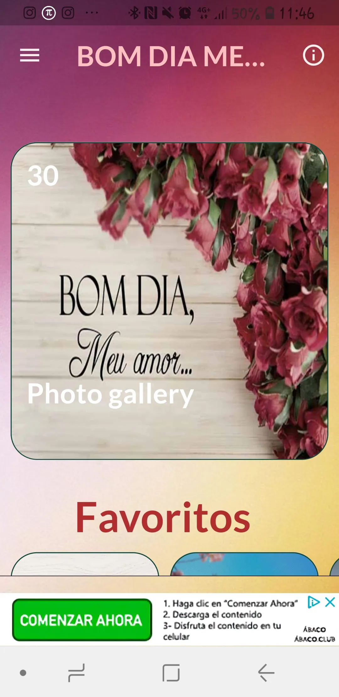 TE AMO AMORZINHO! BOM DIA! | Indus Appstore | Screenshot