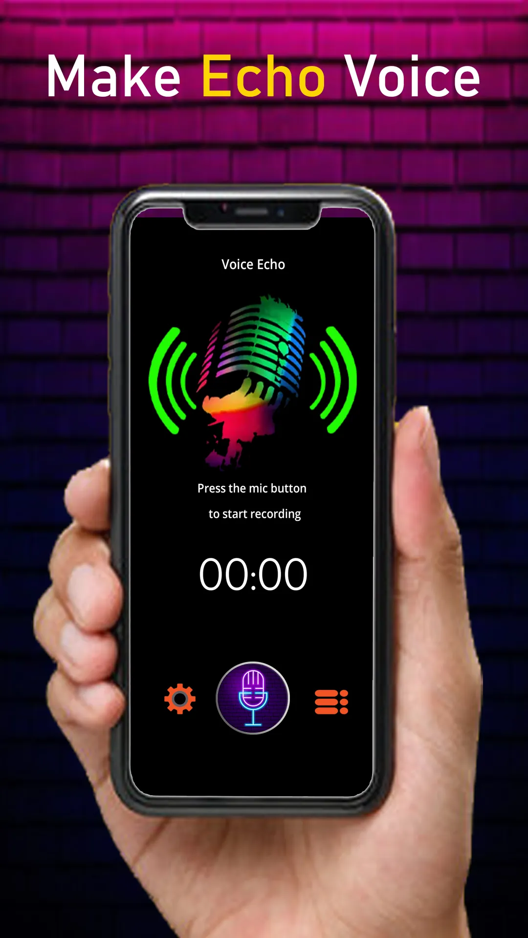 Echo Voice Recorder for India | Indus Appstore | Screenshot