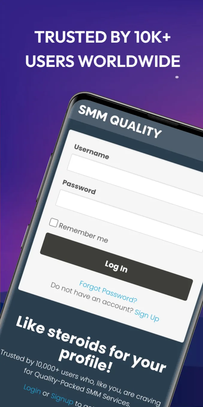 SMM Quality - Provider Panel | Indus Appstore | Screenshot