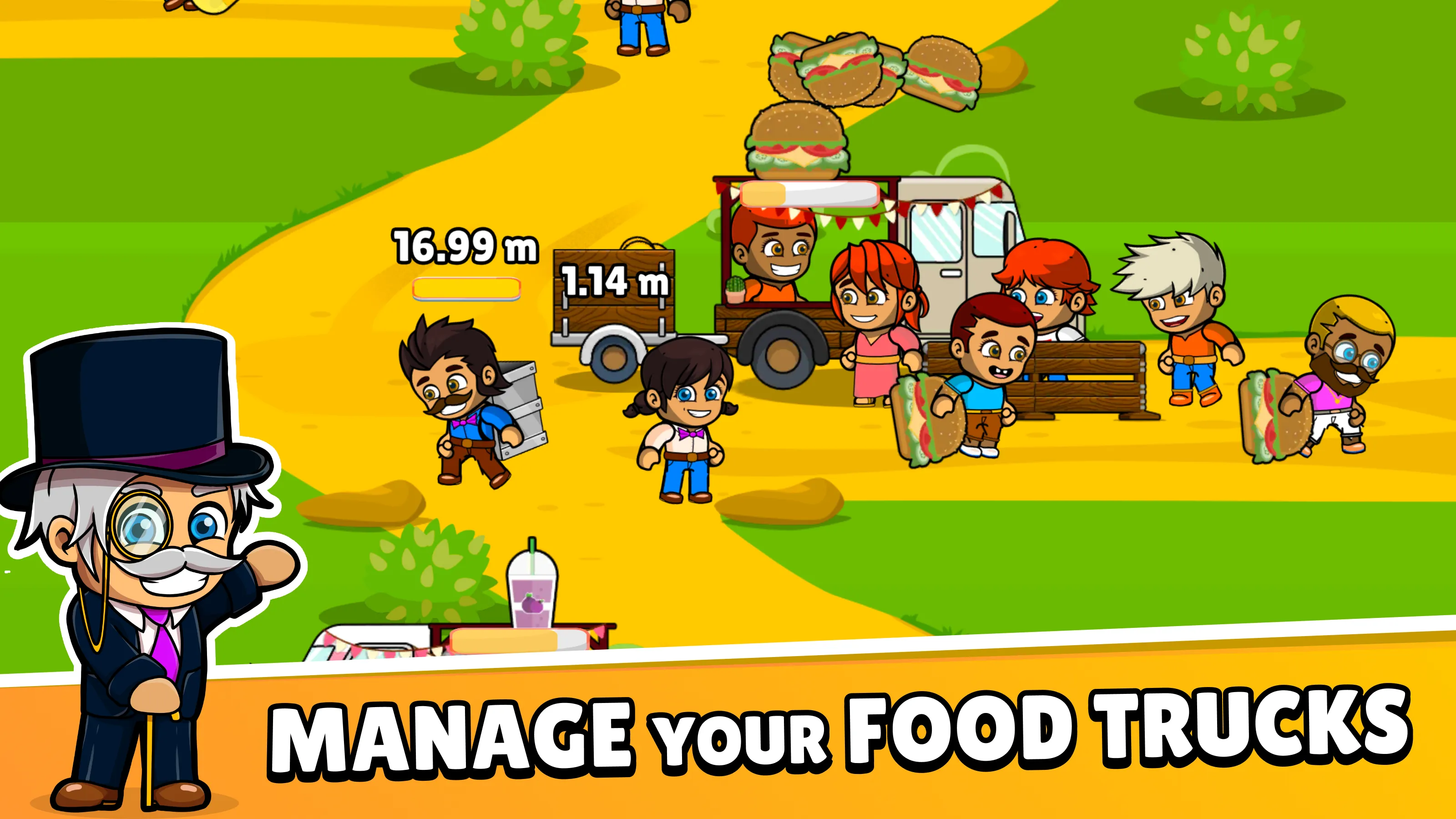 Idle Foodie: Empire Tycoon | Indus Appstore | Screenshot