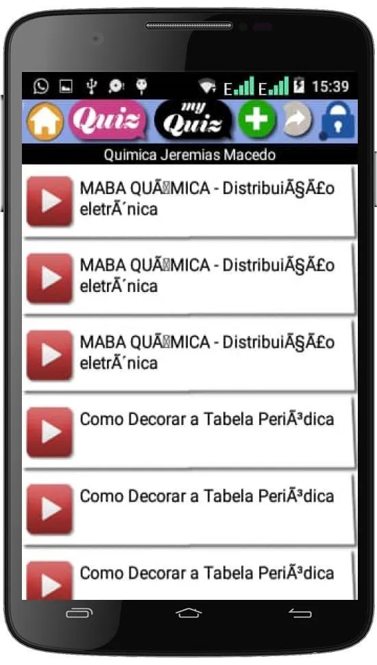 Curso de Química (português) | Indus Appstore | Screenshot