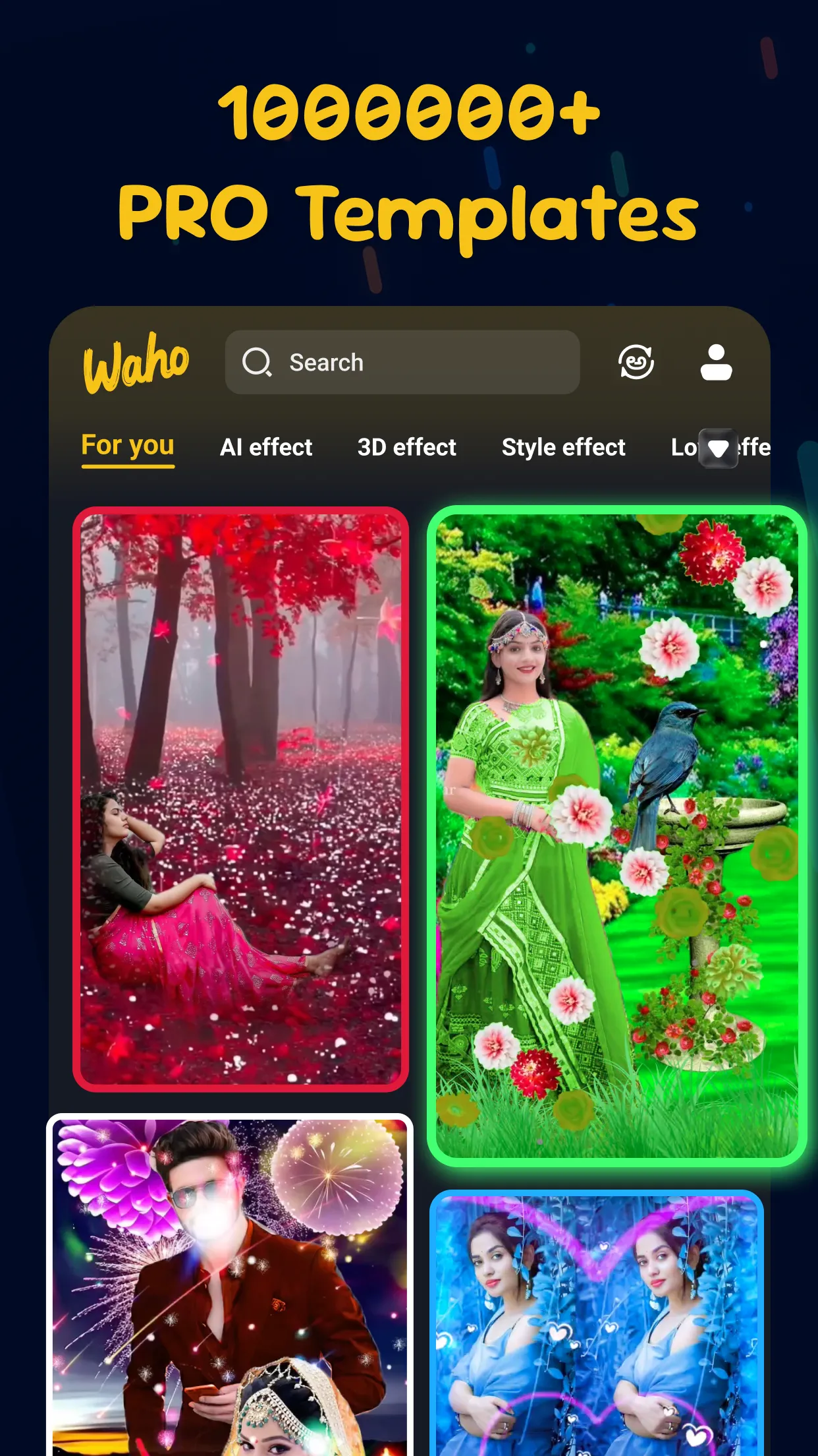 Waho : Video Editor & Maker | Indus Appstore | Screenshot