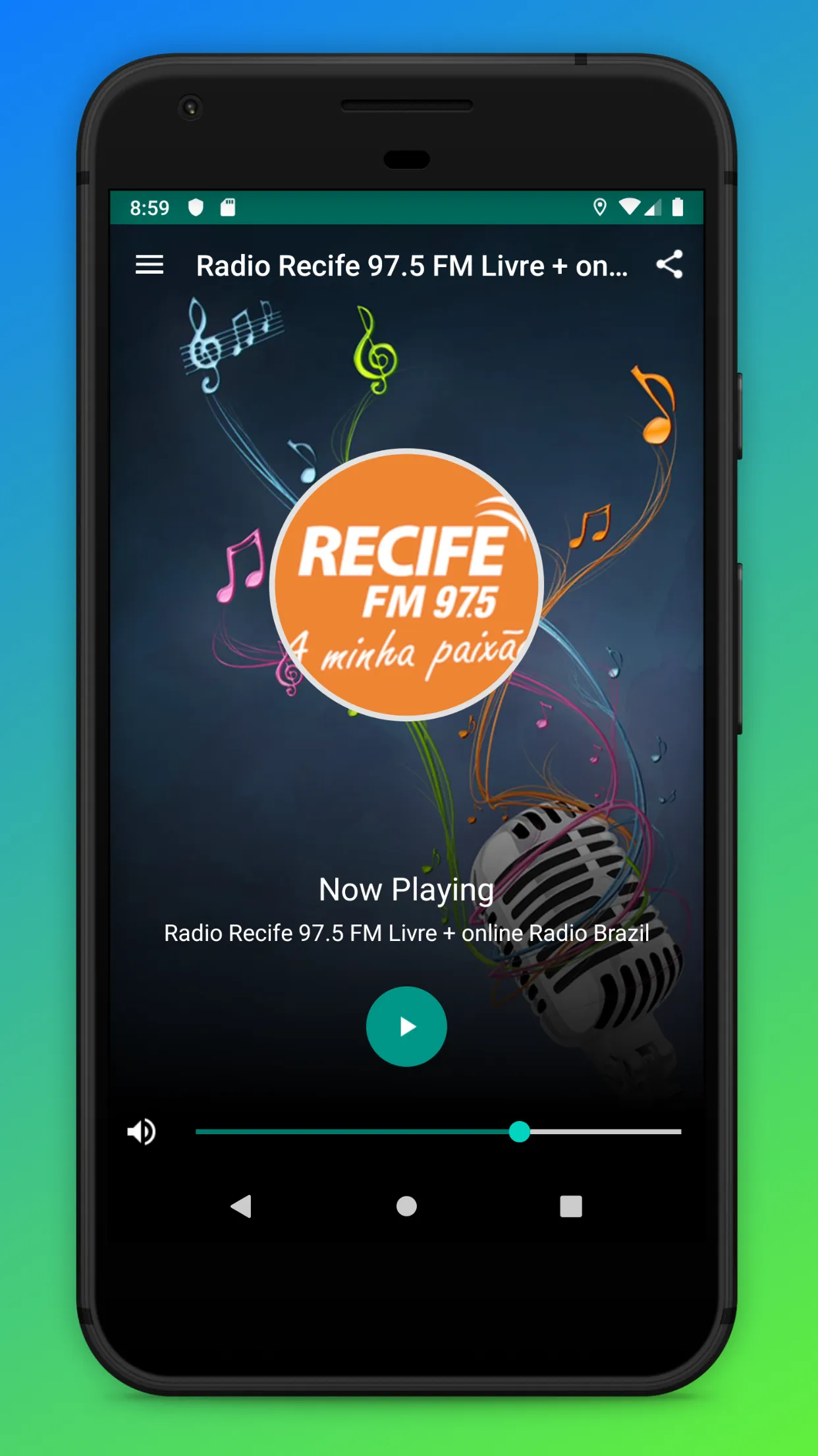 Radio Recife FM 97.5 Ao Vivo | Indus Appstore | Screenshot