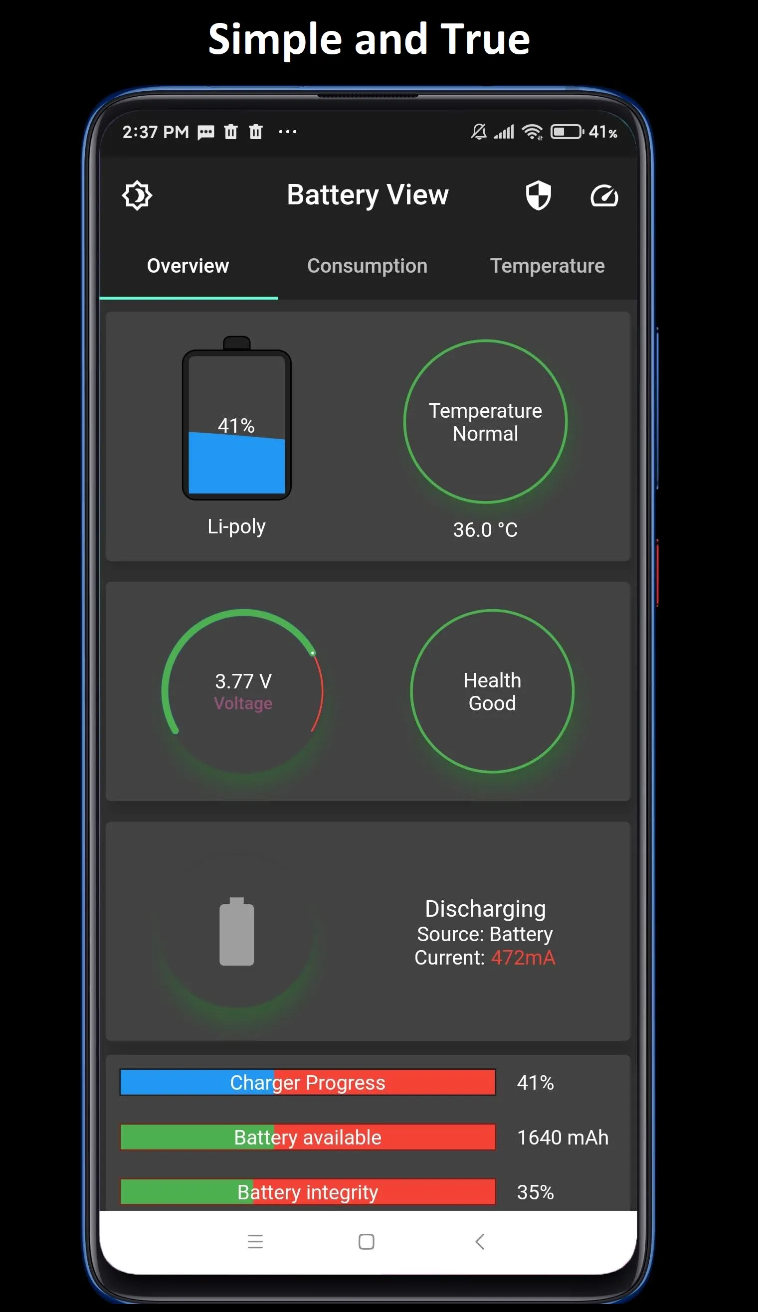 Battery View - Battery | Indus Appstore | Screenshot