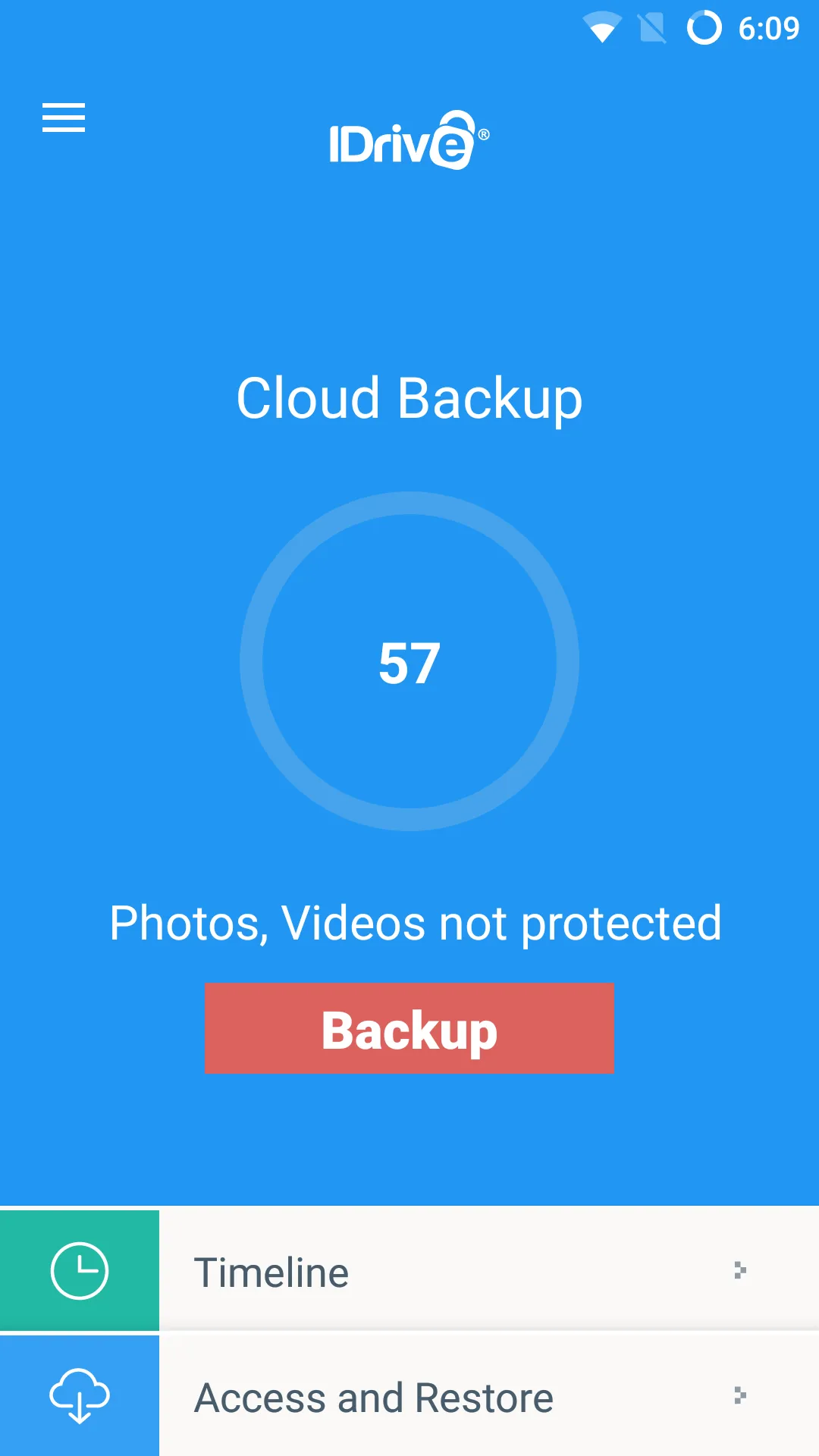 IDrive Online Backup | Indus Appstore | Screenshot