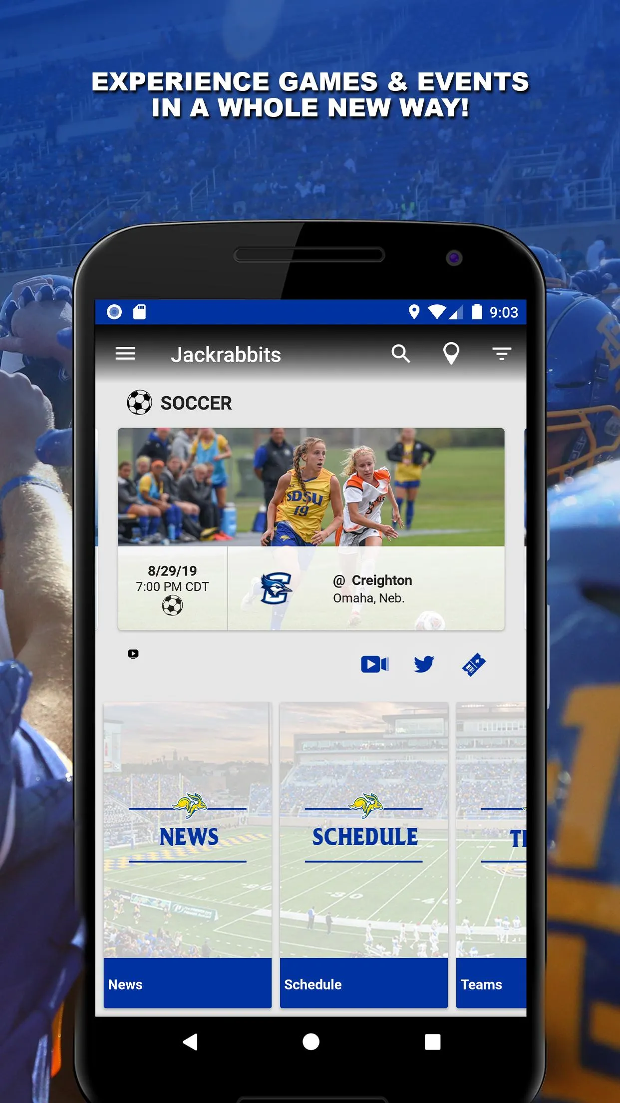 South Dakota State Jackrabbits | Indus Appstore | Screenshot