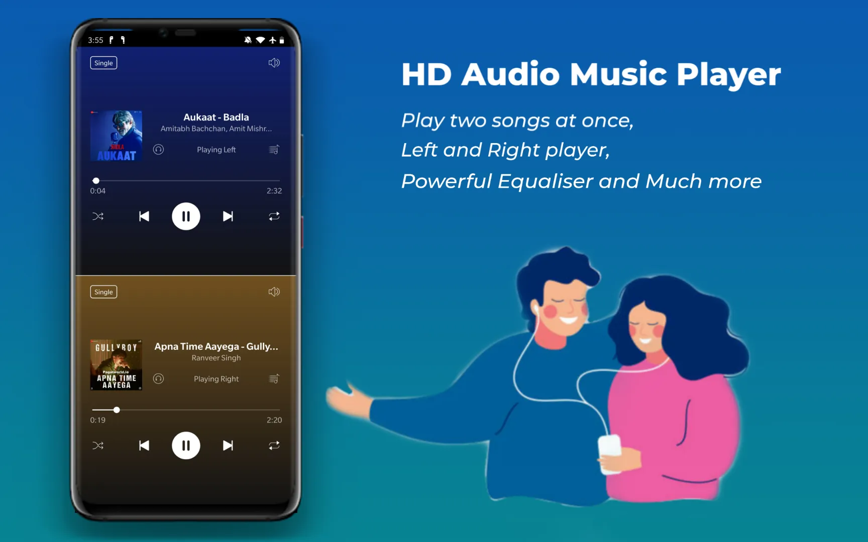 Duo Music - Prime Audio Player | Indus Appstore | Screenshot