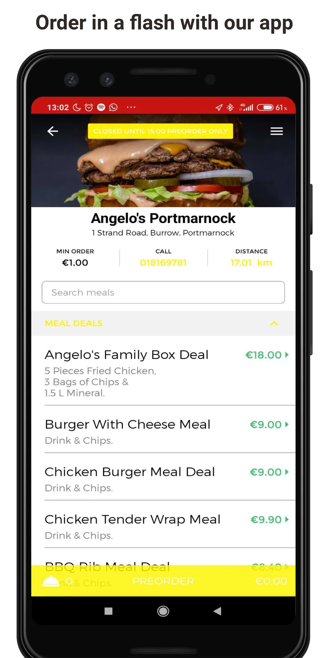 Angelo's Portmarnock | Indus Appstore | Screenshot