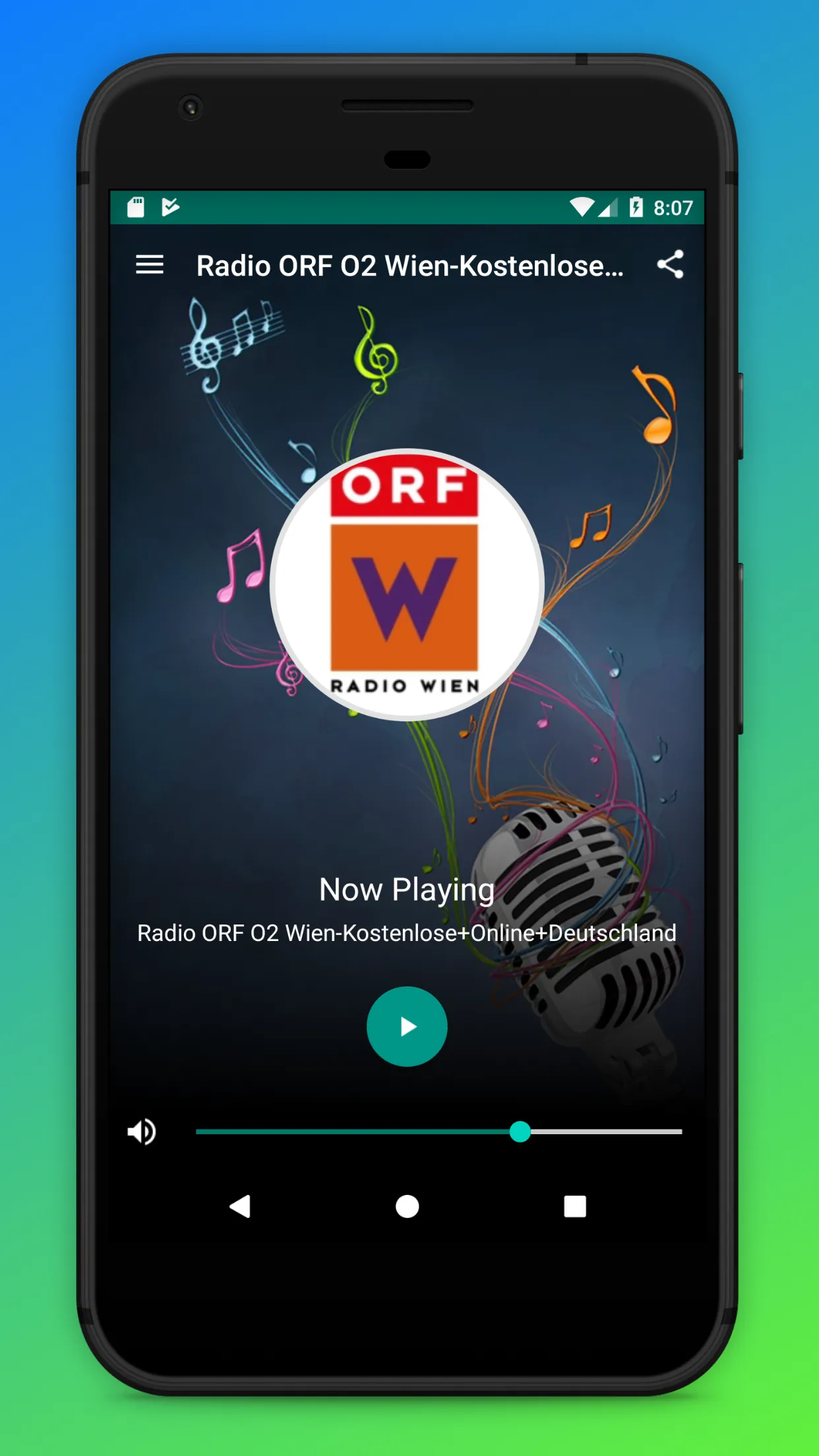 ORF Radio Wien App AT Online | Indus Appstore | Screenshot