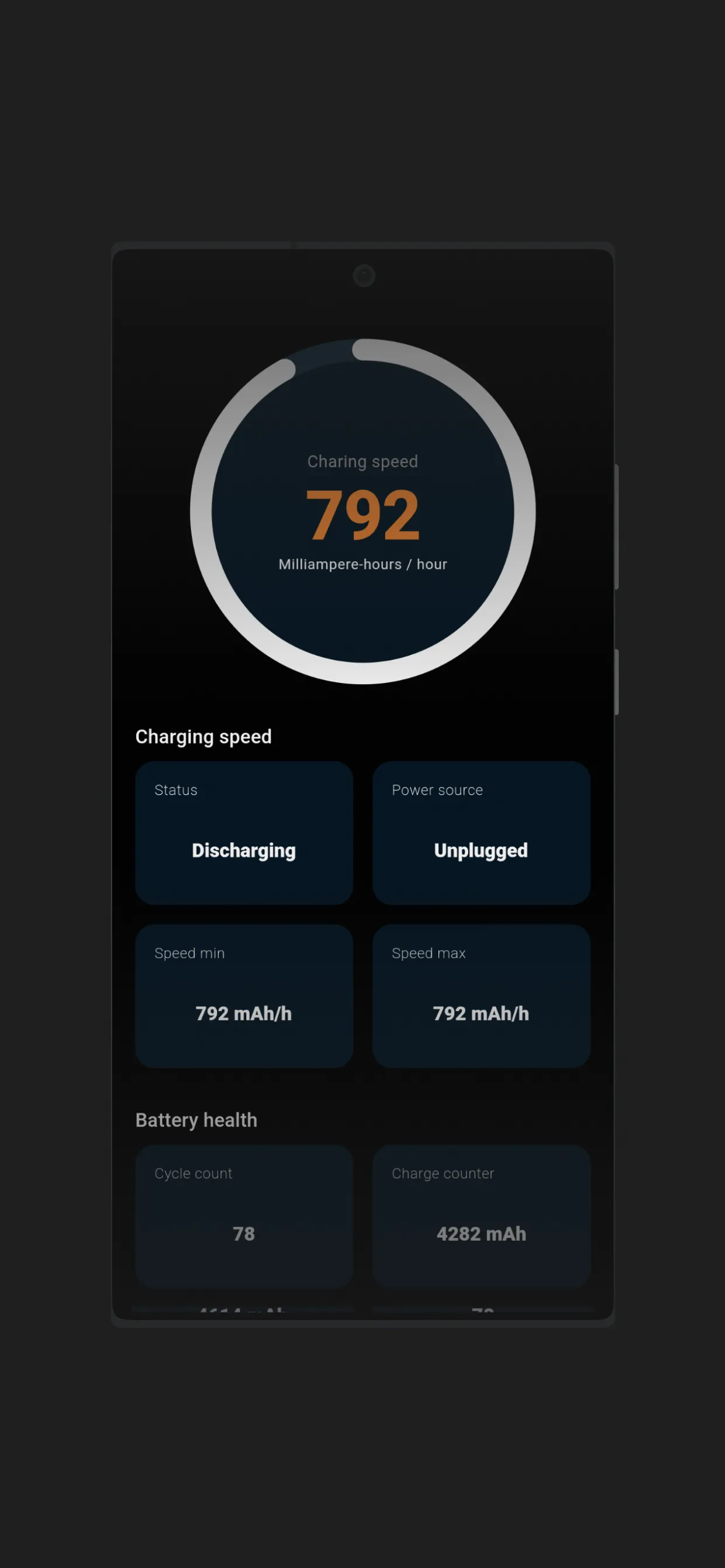 Battory - Charge Speed Monitor | Indus Appstore | Screenshot