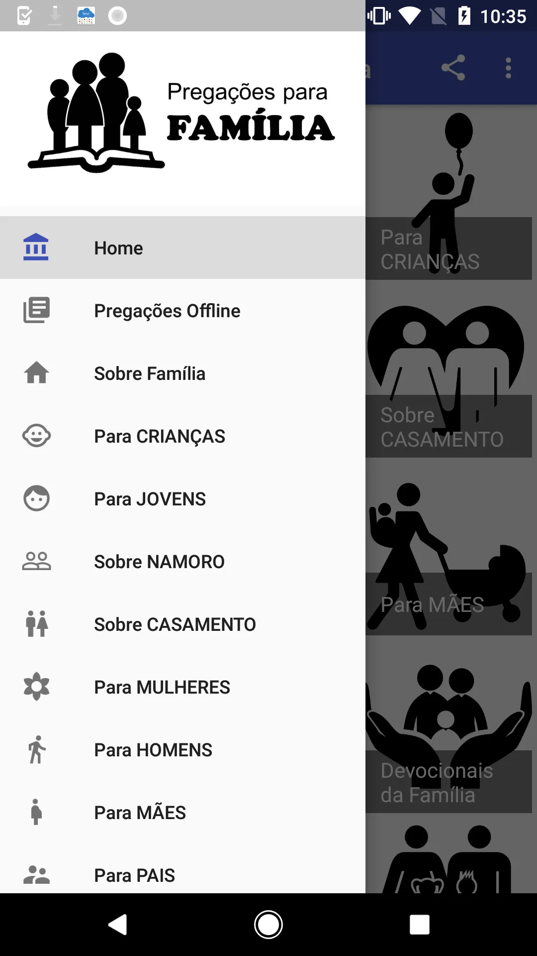 Pregações para a Família | Indus Appstore | Screenshot