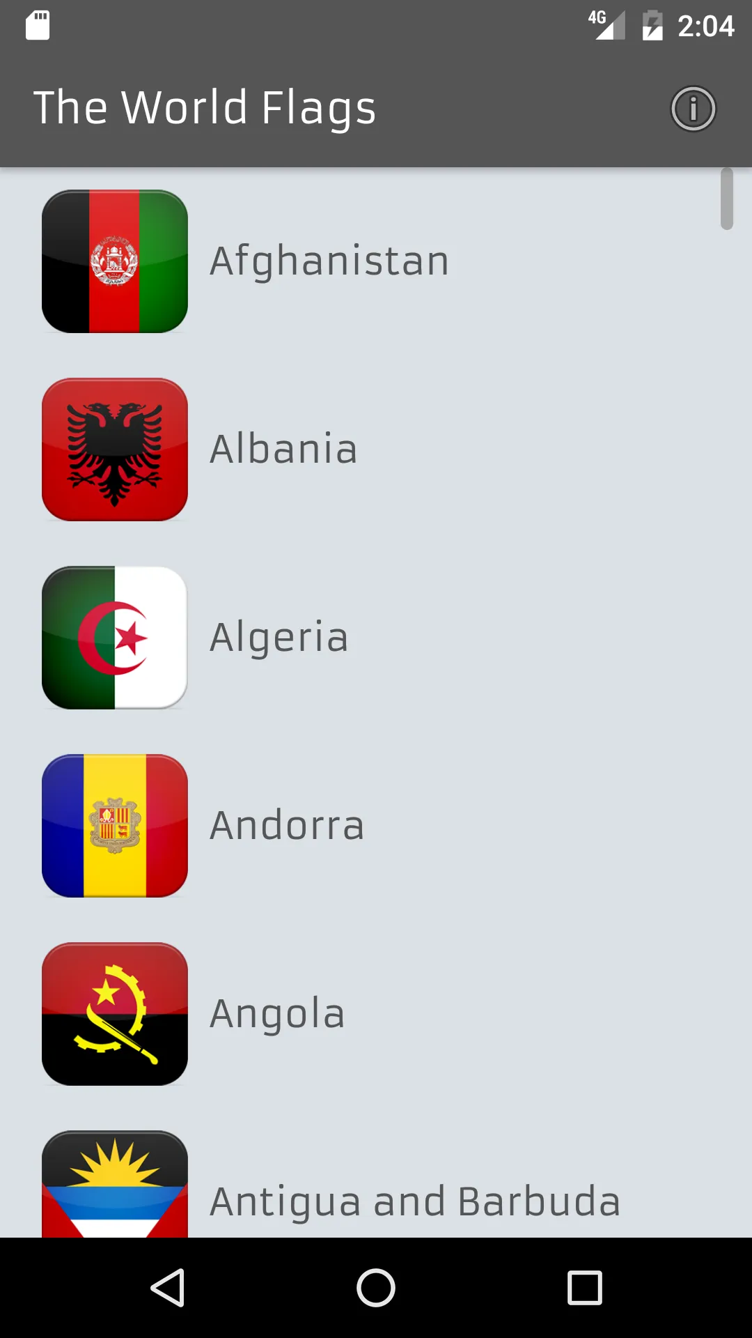 The World Flags | Indus Appstore | Screenshot