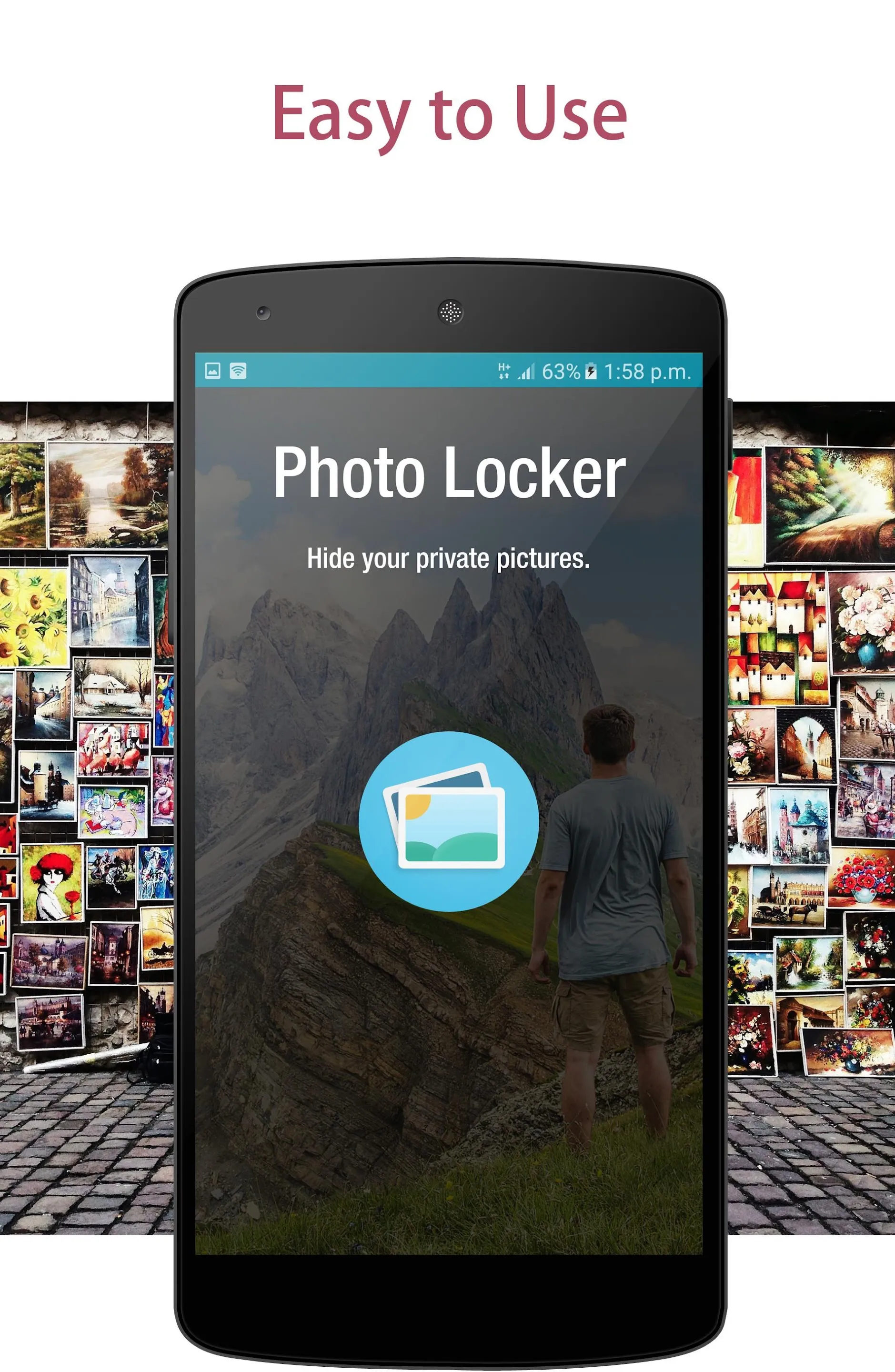Photo Locker | Indus Appstore | Screenshot
