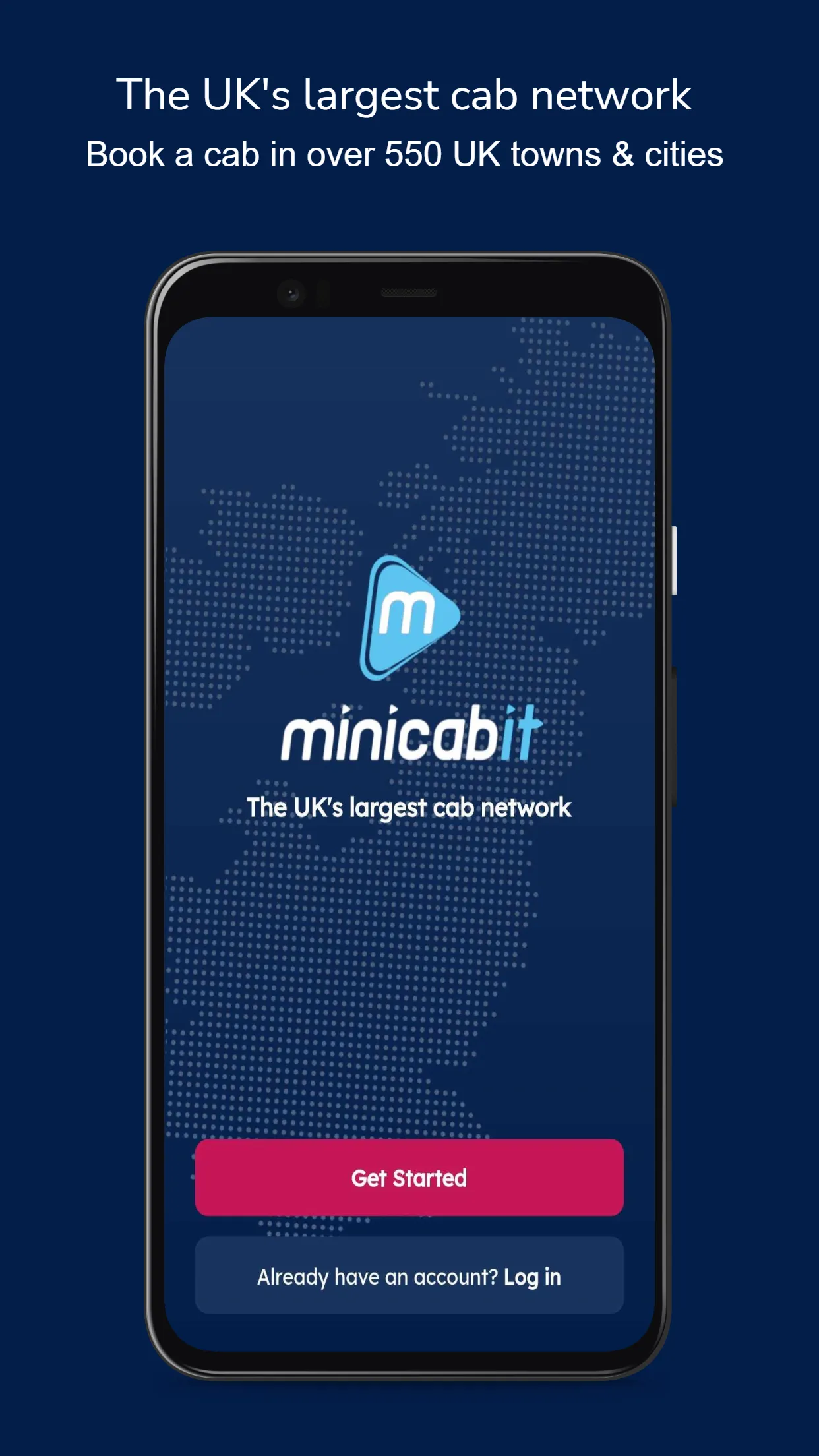 minicabit: UK Taxi & Transfers | Indus Appstore | Screenshot