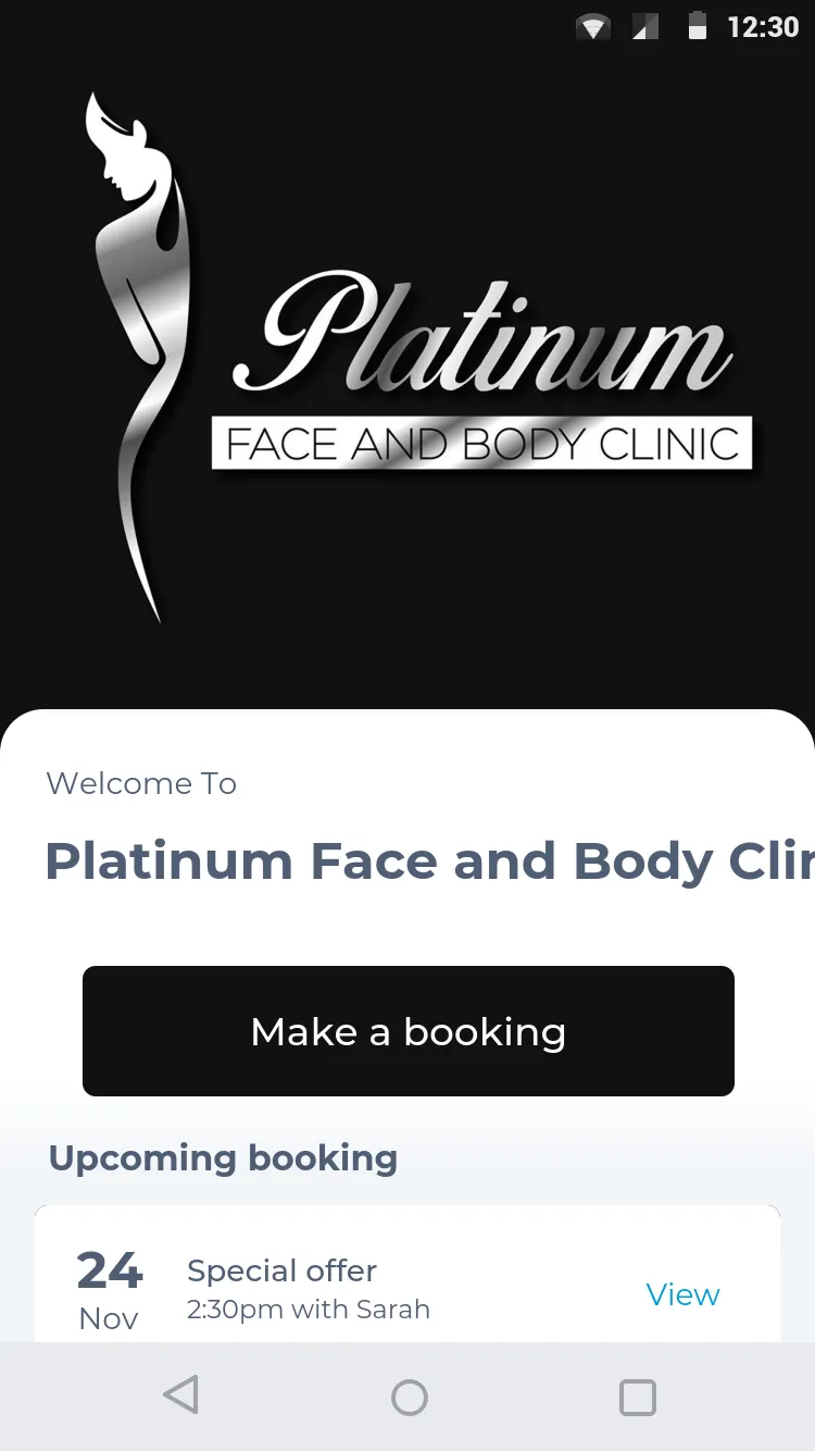 Platinum Face and Body Clinic | Indus Appstore | Screenshot