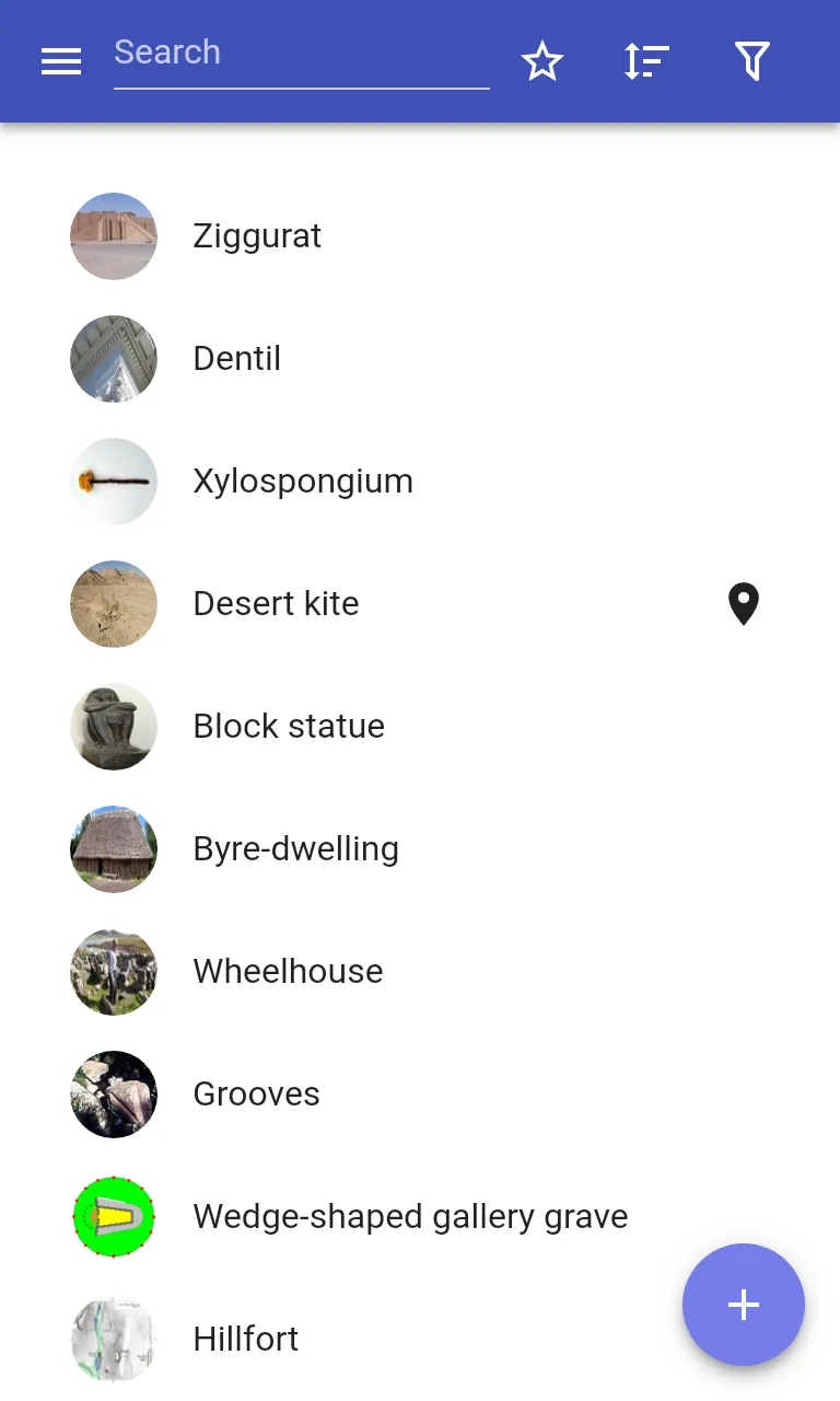 Archaeological terminology | Indus Appstore | Screenshot