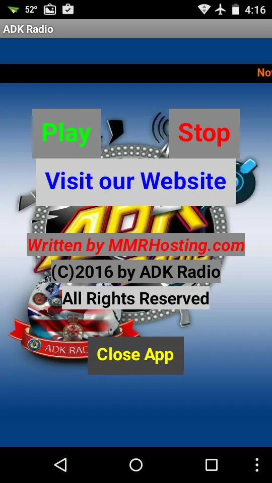 ADK-Radio | Indus Appstore | Screenshot