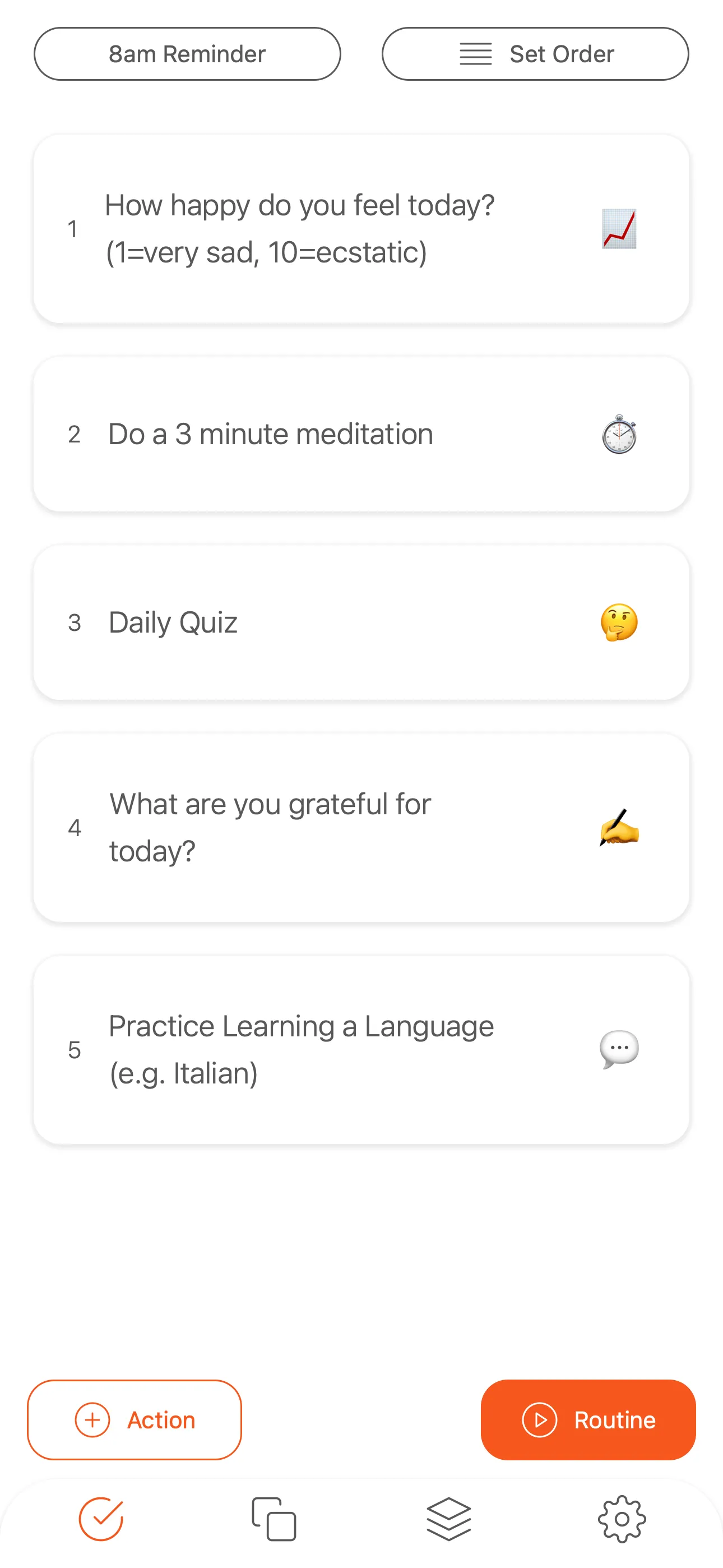 Thought Saver - Daily Routines | Indus Appstore | Screenshot