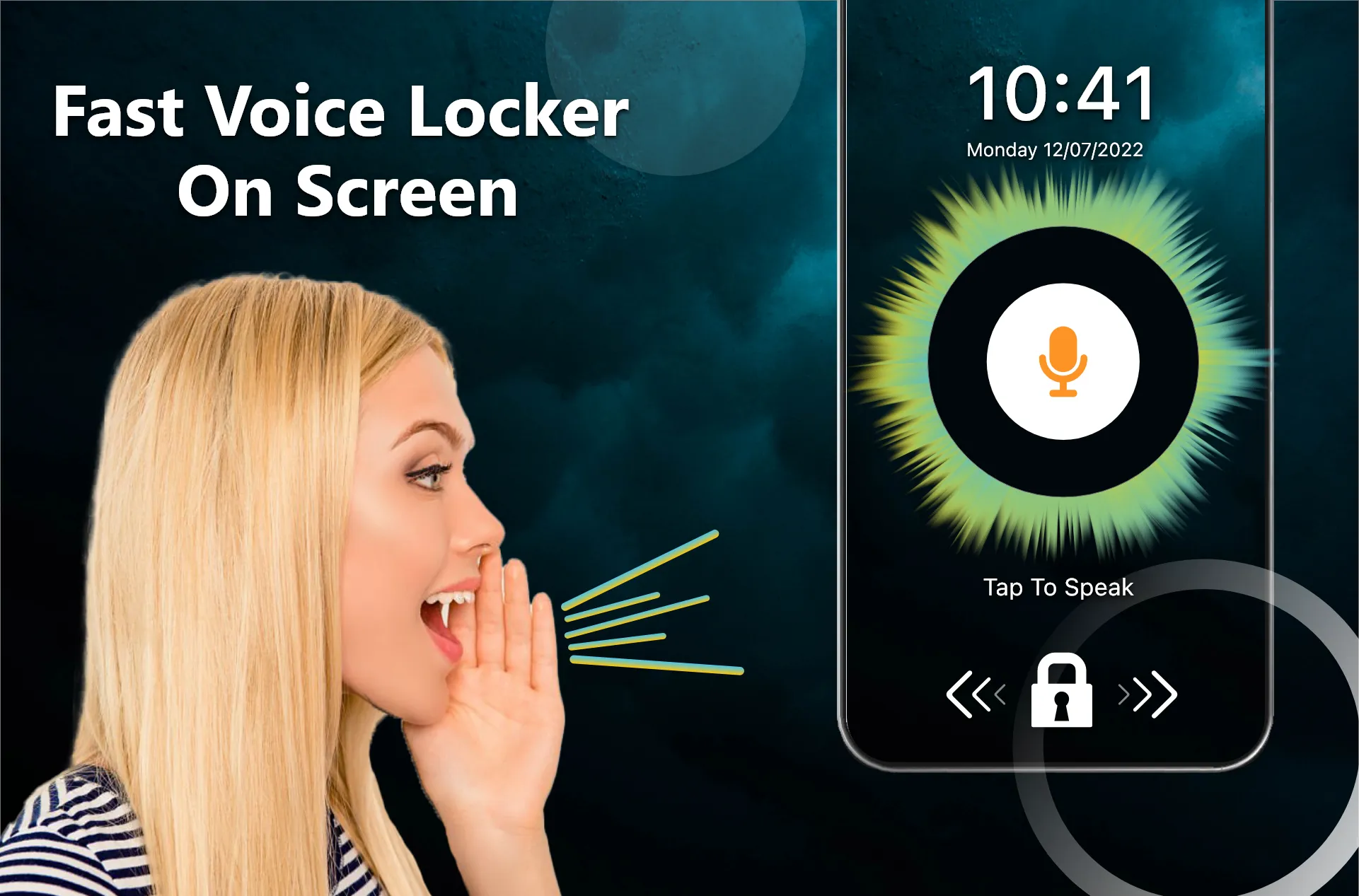 Voice Screen Lock - Voice Lock | Indus Appstore | Screenshot