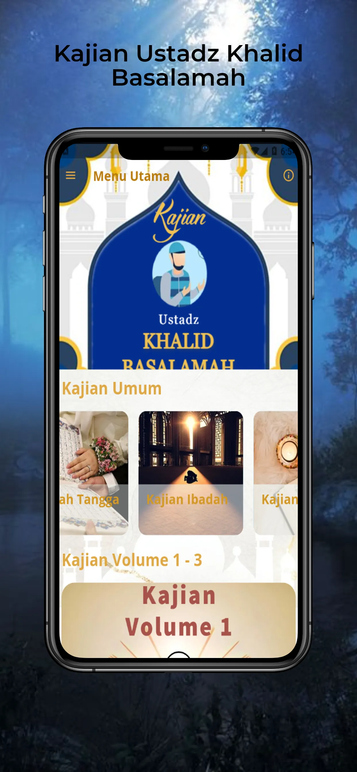 Kajian Ustadz Khalid Basalamah | Indus Appstore | Screenshot