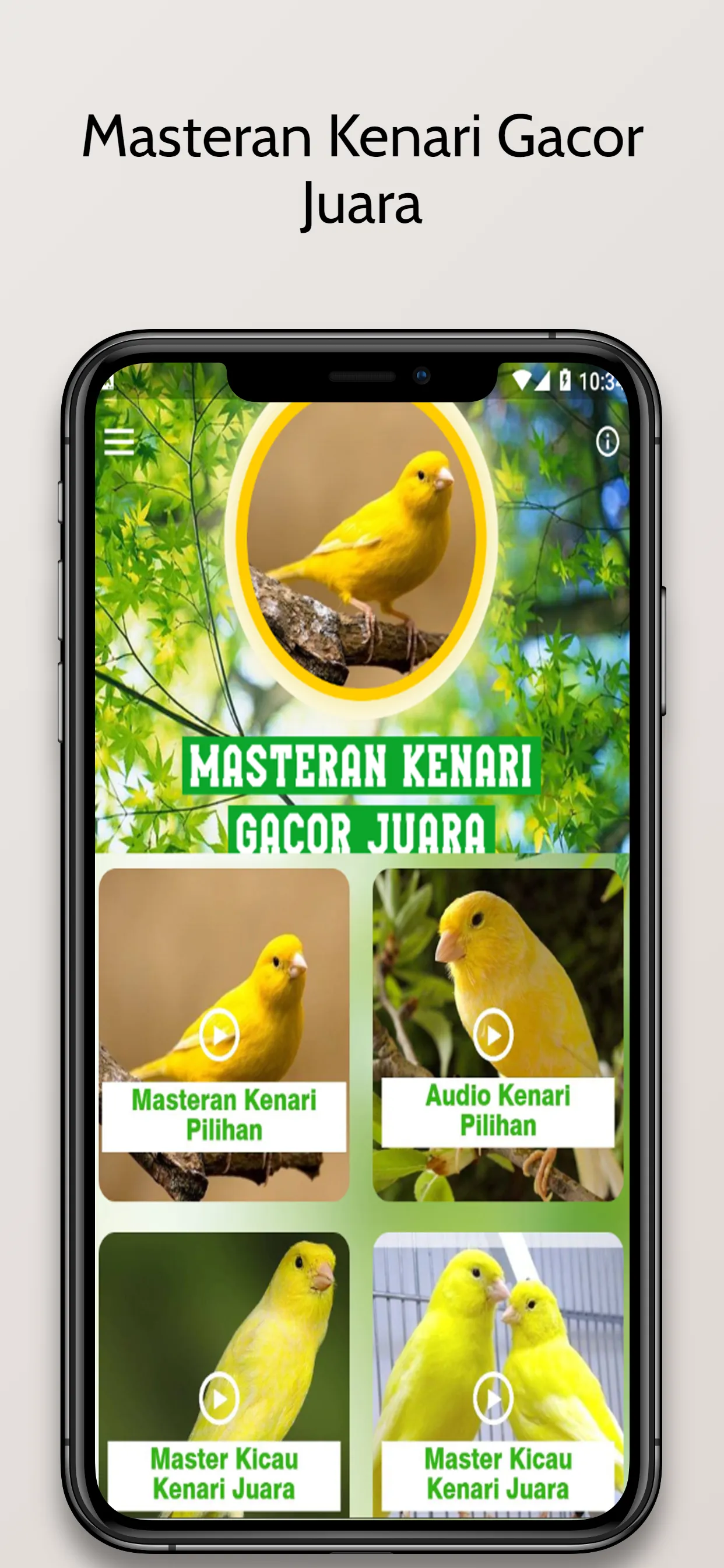 Masteran Kenari Gacor Juara | Indus Appstore | Screenshot