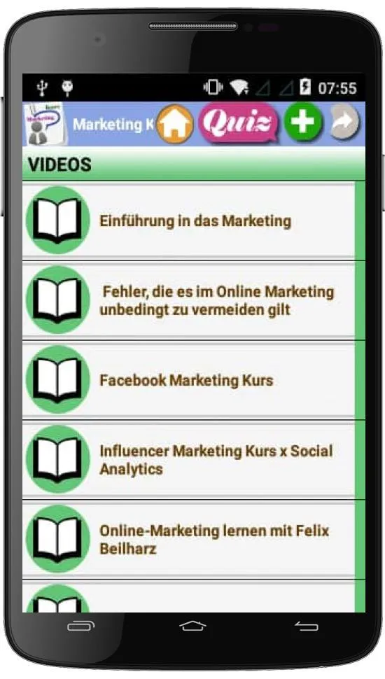 Marketing Kurs | Indus Appstore | Screenshot