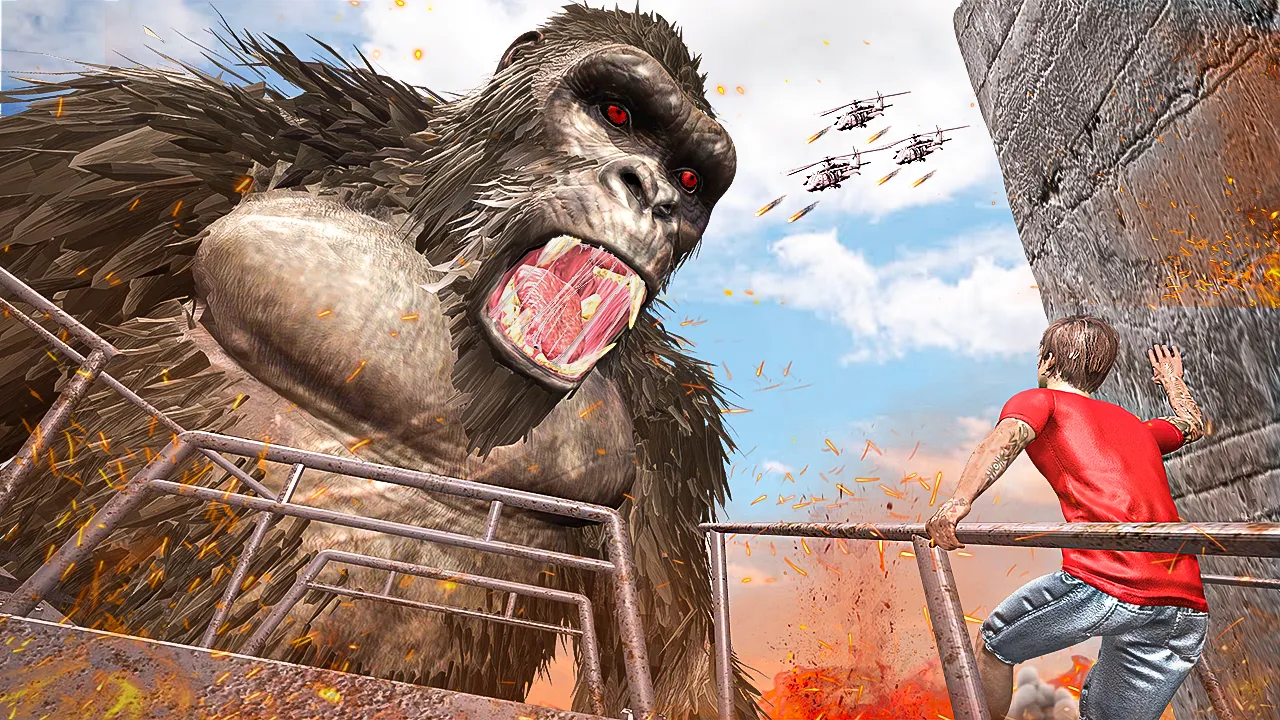 Bigfoot Monster Kong Rampage | Indus Appstore | Screenshot