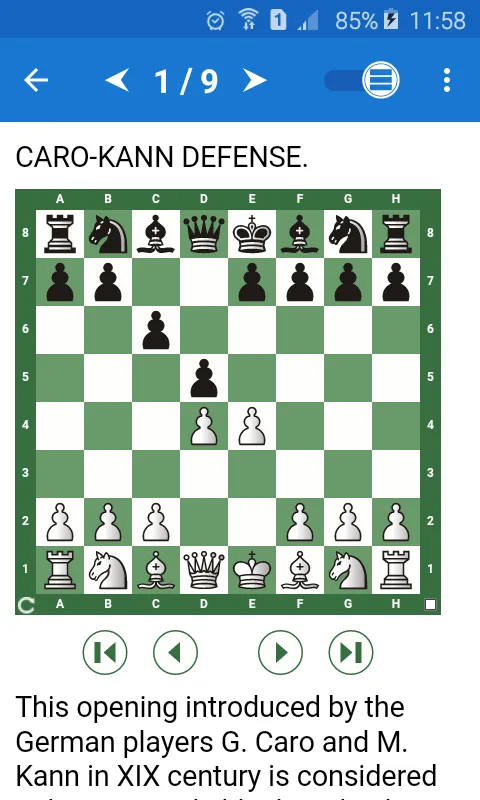 Chess Tactics in Caro-Kann | Indus Appstore | Screenshot