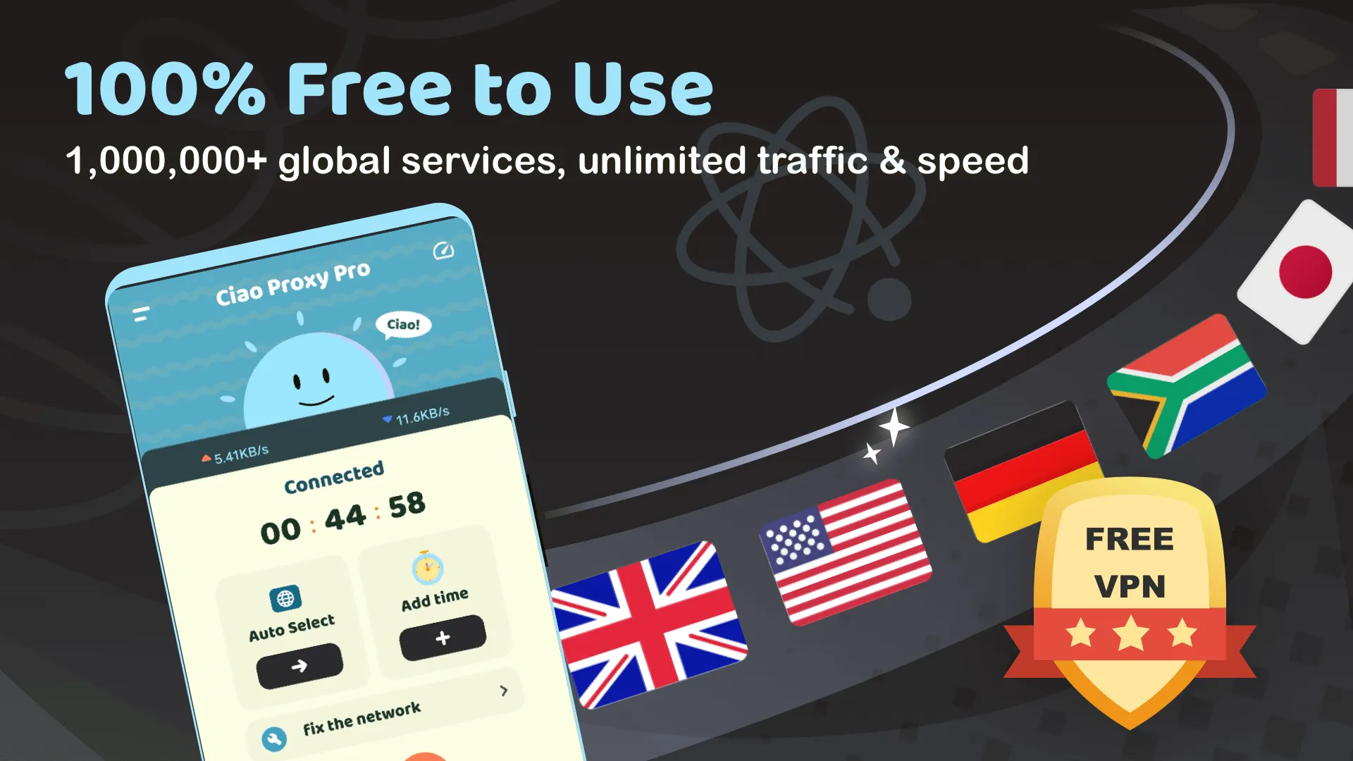 Ciao Proxy Pro - Safe Internet | Indus Appstore | Screenshot