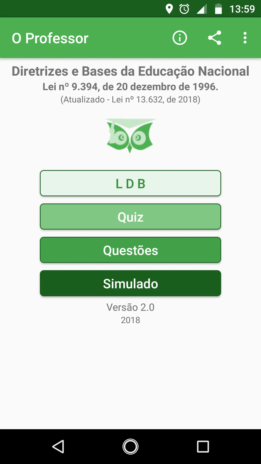 LDB 2025 - Diretrizes e Bases | Indus Appstore | Screenshot