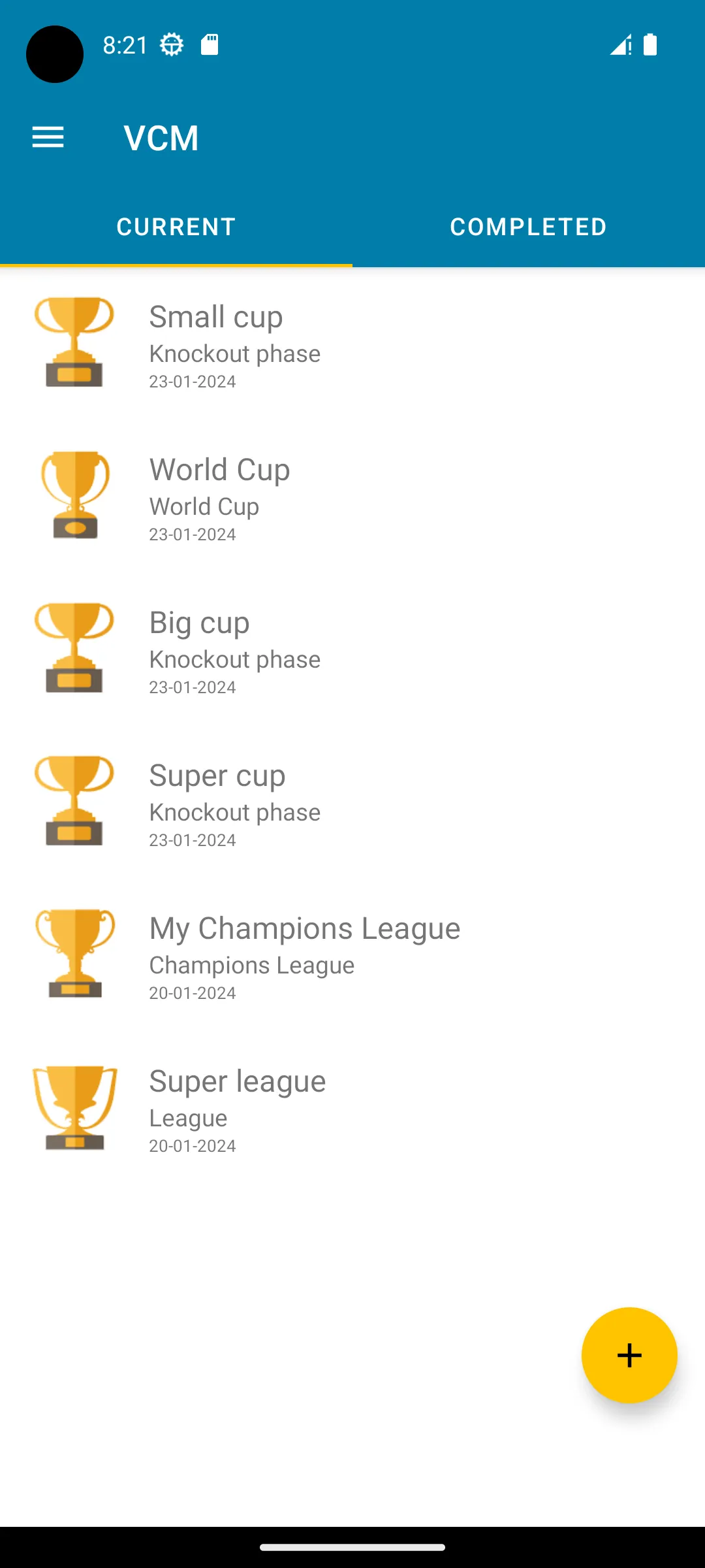 Virtual Competition Manager | Indus Appstore | Screenshot