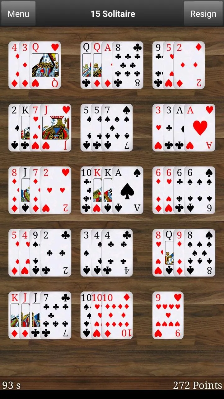 15 Solitaire | Indus Appstore | Screenshot